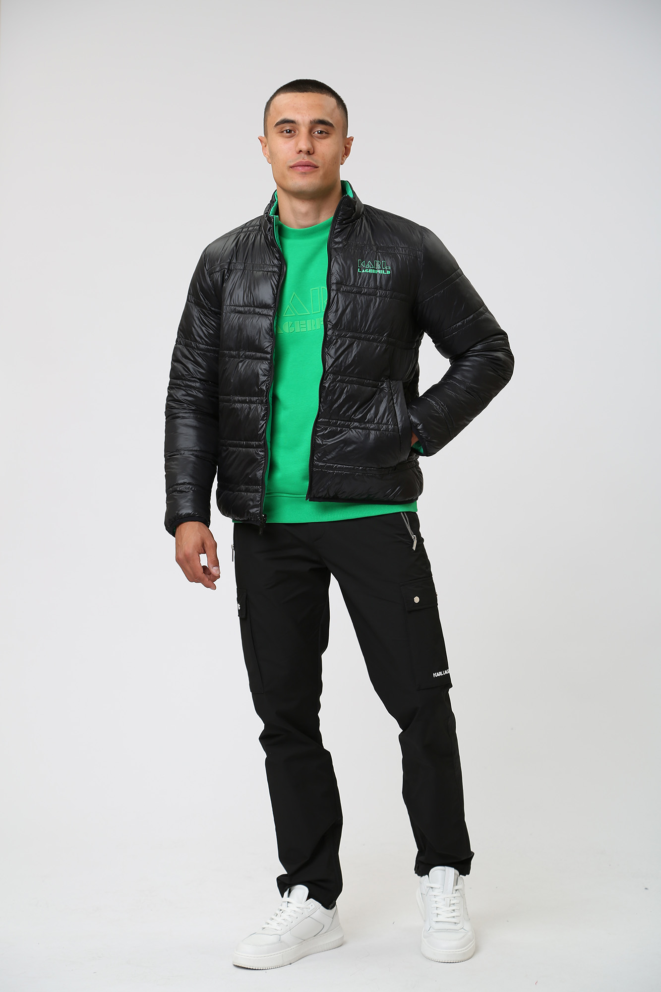 533590_505090 Куртка Karl Lagerfeld Коричневый