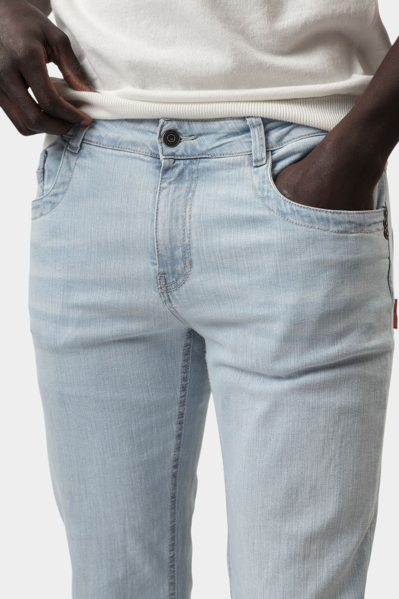 BMD0825S Брюки джинсовые Bikkembergs Синий