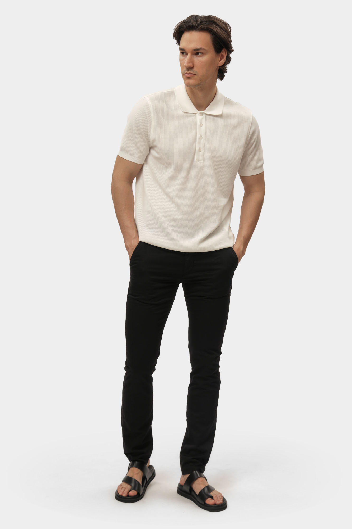 552829_265835 Брюки чиносы Karl Lagerfeld Черный