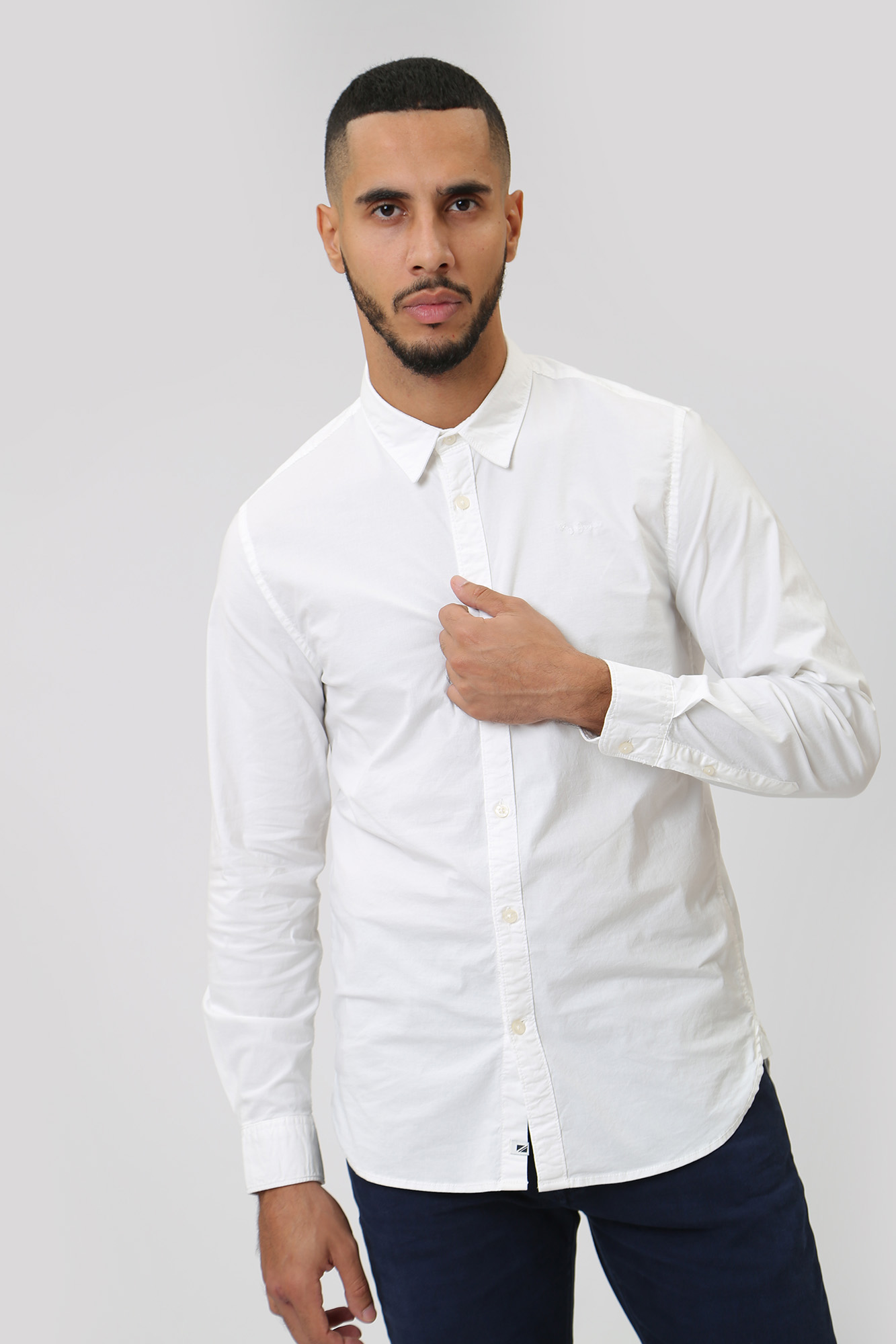 PM308214 Рубашка с длинным рукавом Pepe Jeans Белый