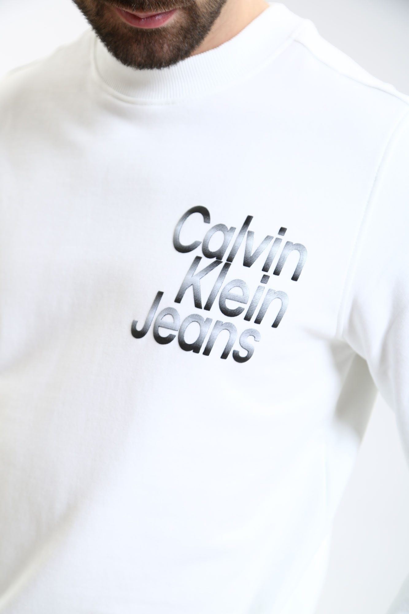 J30J325154 Свитшот Calvin Klein Jeans Белый