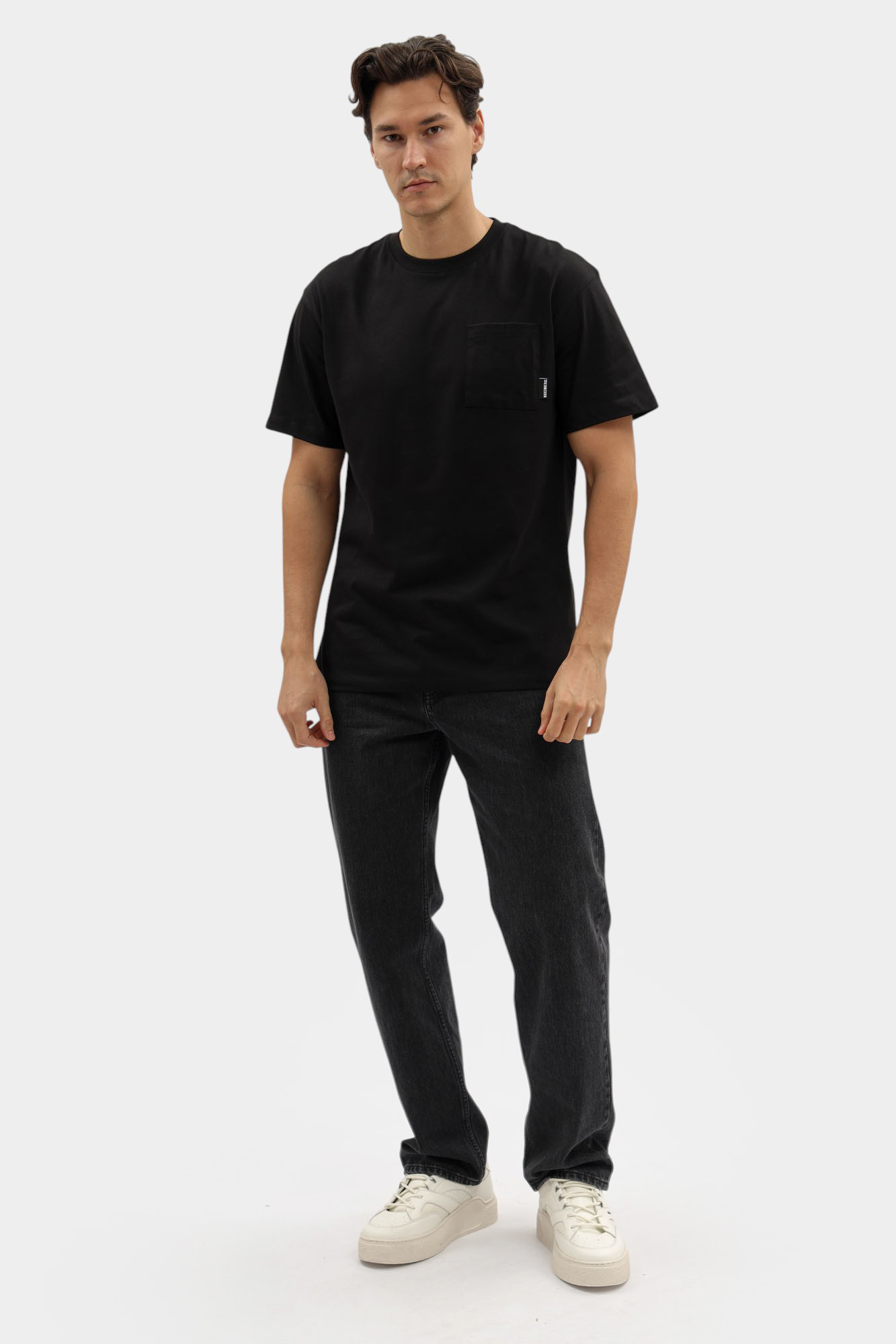 BMT1222 Футболка Bikkembergs Черный