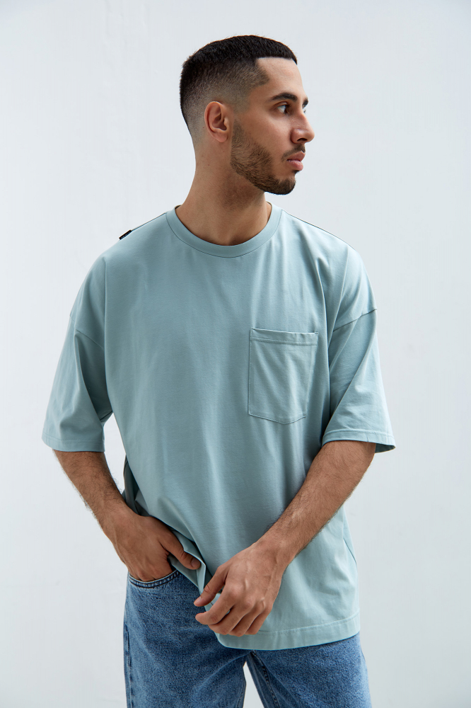 Брюки джинсовые Armani Exchange Хлопок Синий