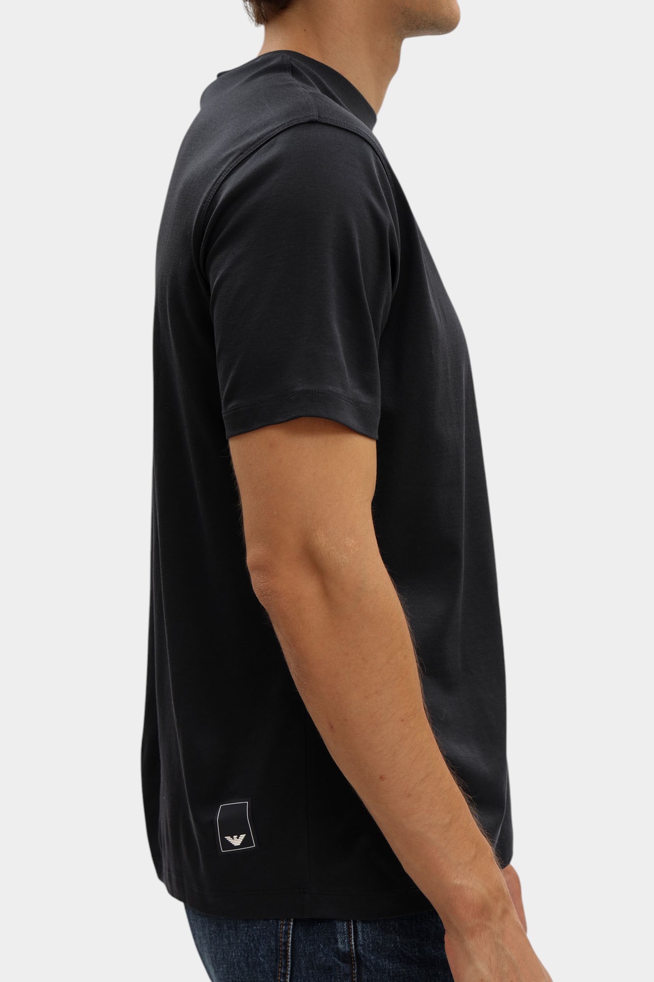 EM003137_ AF10761 Футболка Emporio Armani Голубой