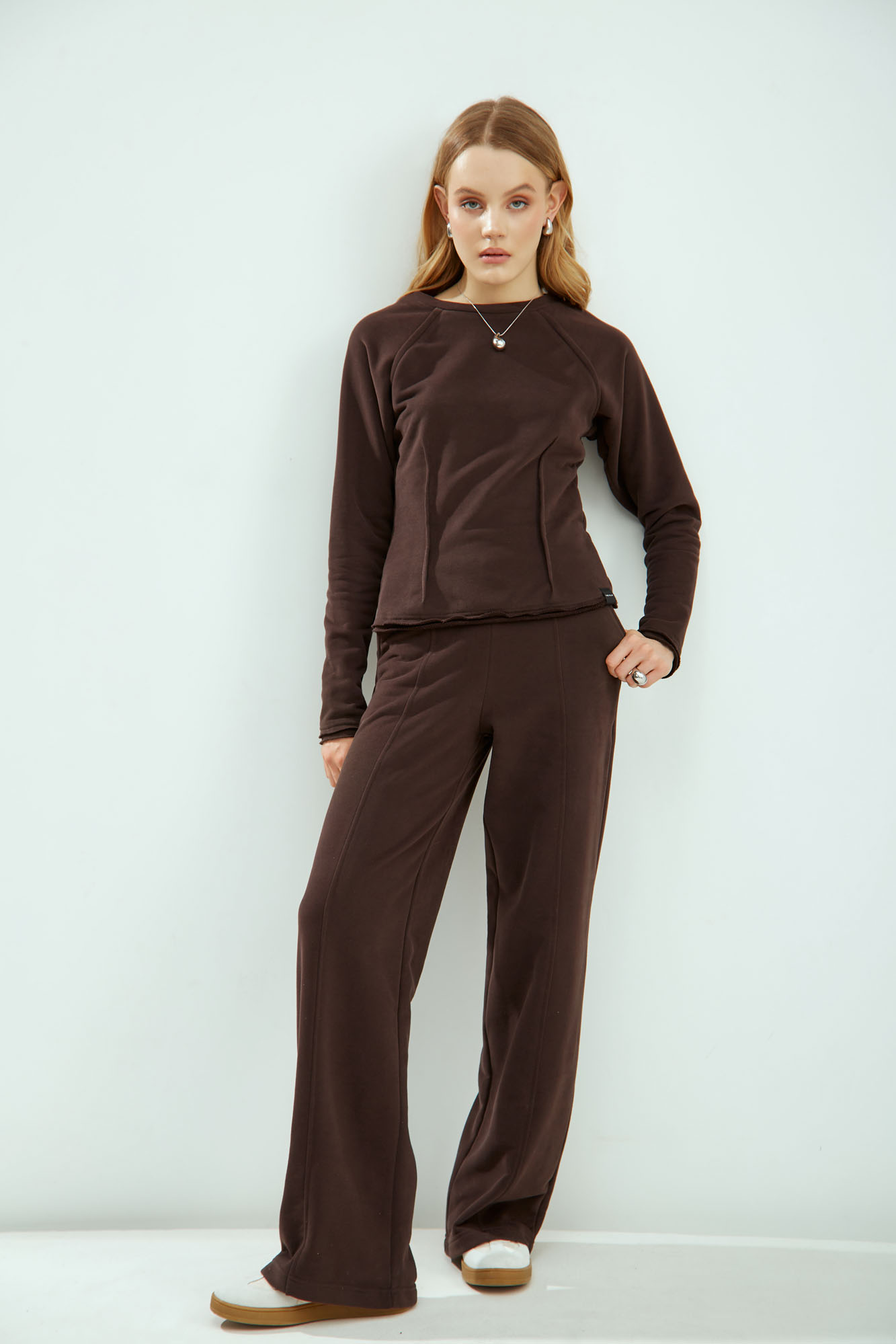 Свитшот The Hills Коричневый