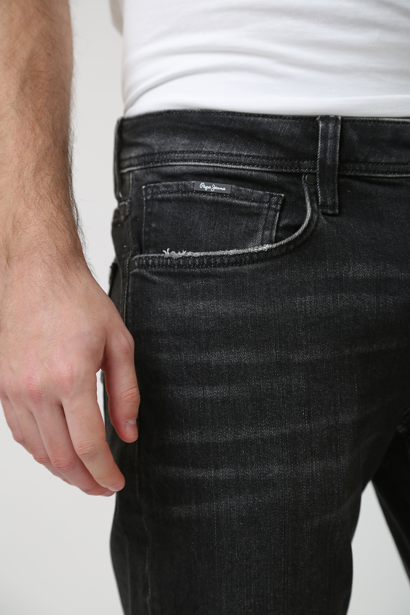 PM207393XX1 Джинсы STRAIGHT JEANS  Pepe Jeans Черный