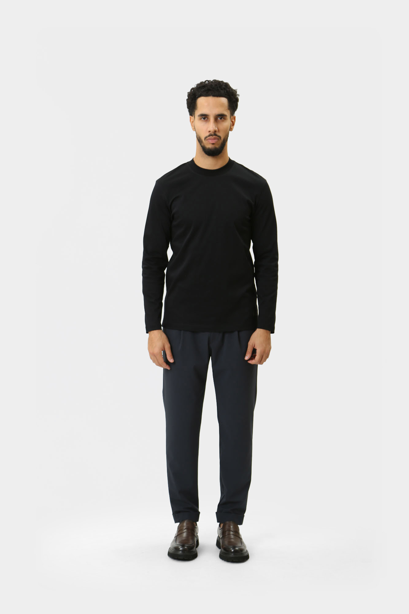 30043556_10017506 Лонгслив Strellson Черный