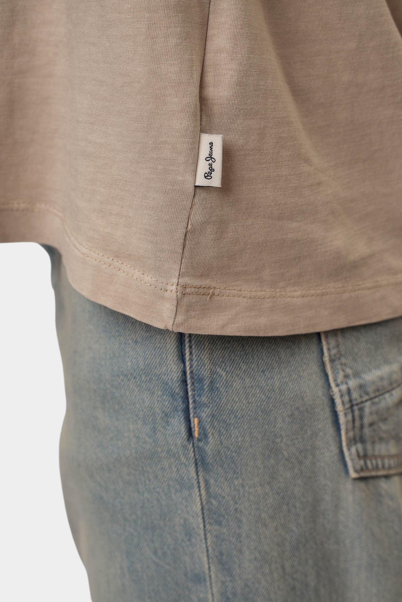 PM508664 Футболка Pepe Jeans Бежевый