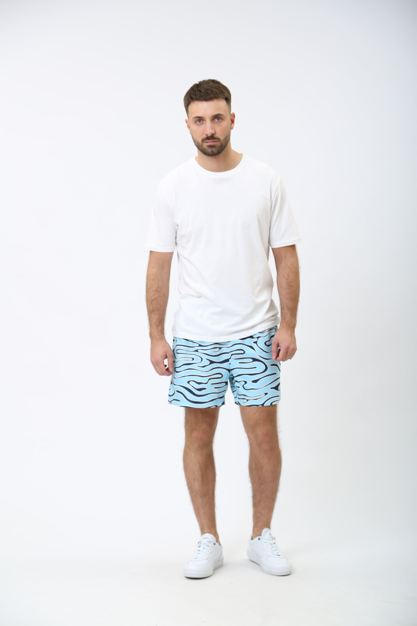 1015275 Шорты плавательные Mustang Голубой