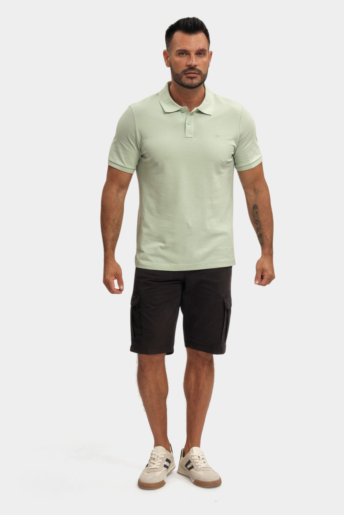 1016503 Поло Mustang Зеленый