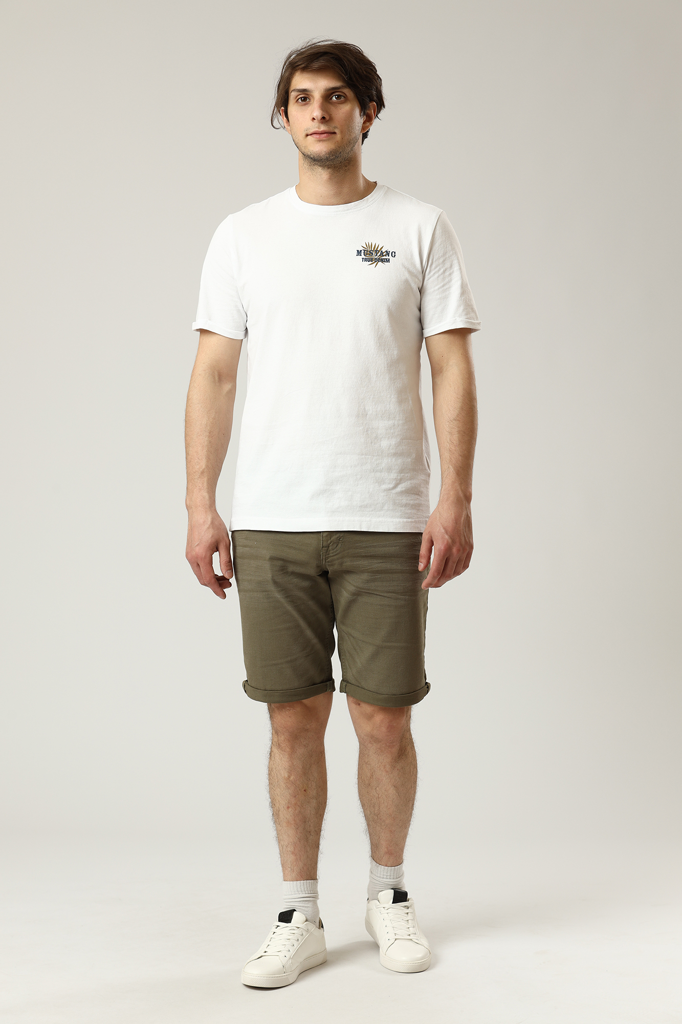 1012226 Шорты Mustang Хаки