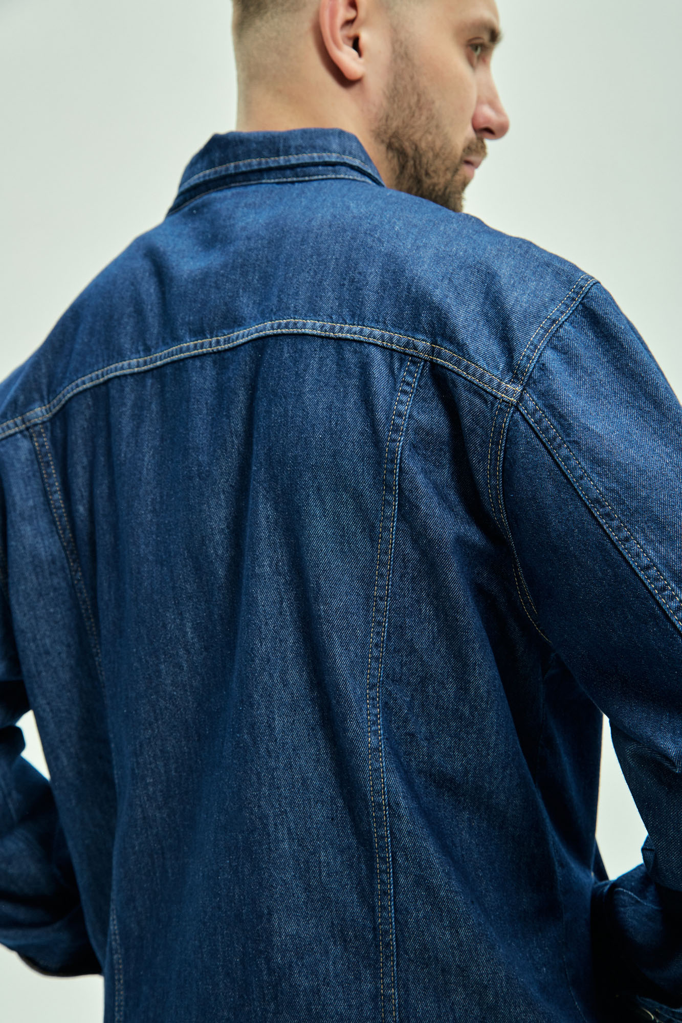 VM-OMA-33-001 Куртка джинсовая Van Mich Синий