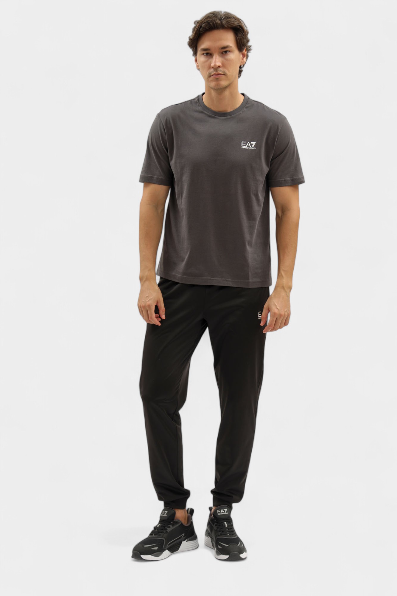 7M000567_AF10375 Футболка EA7 Серый
