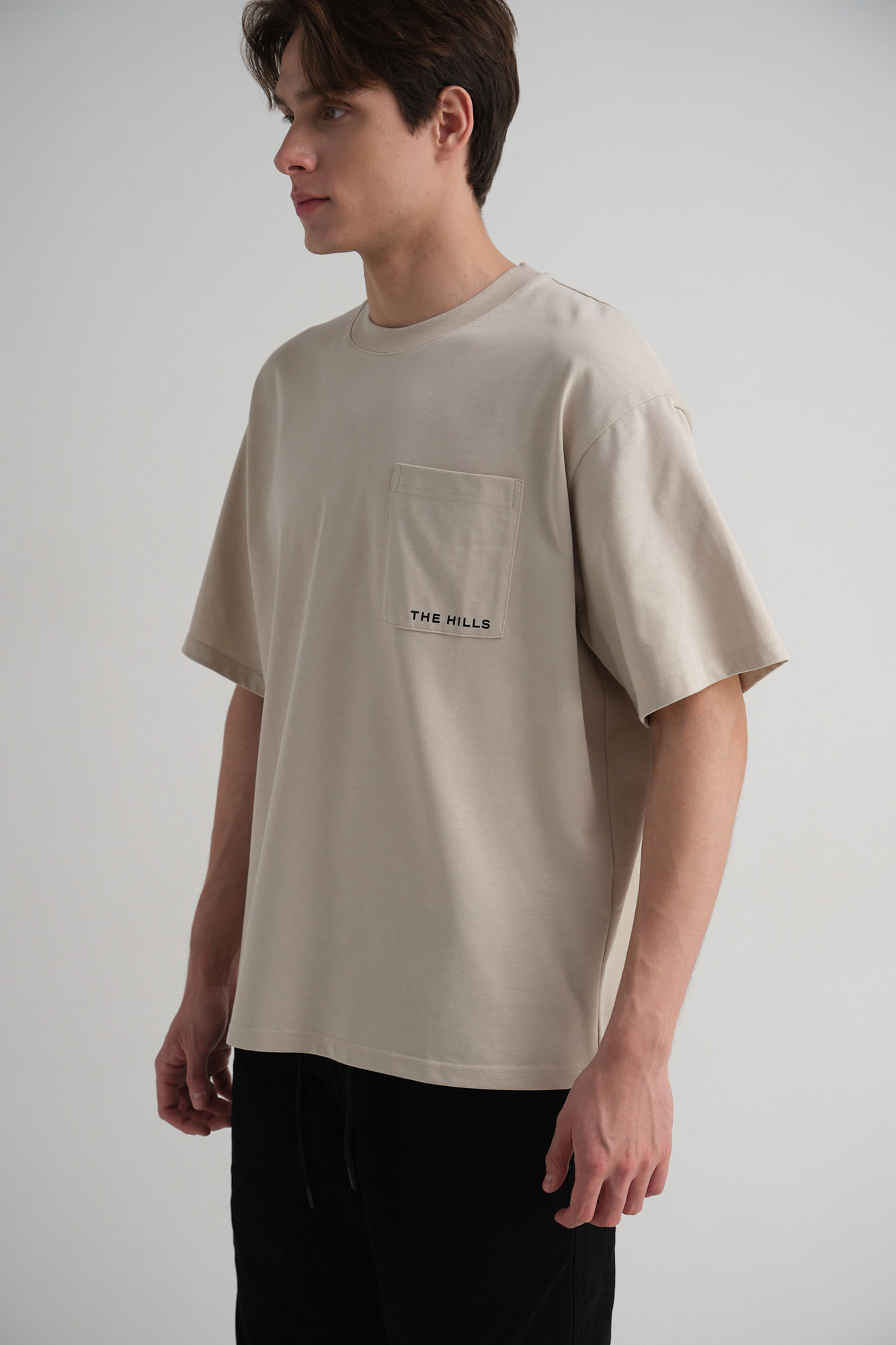 M-242-P-22-0018 Футболка The Hills Бежевый