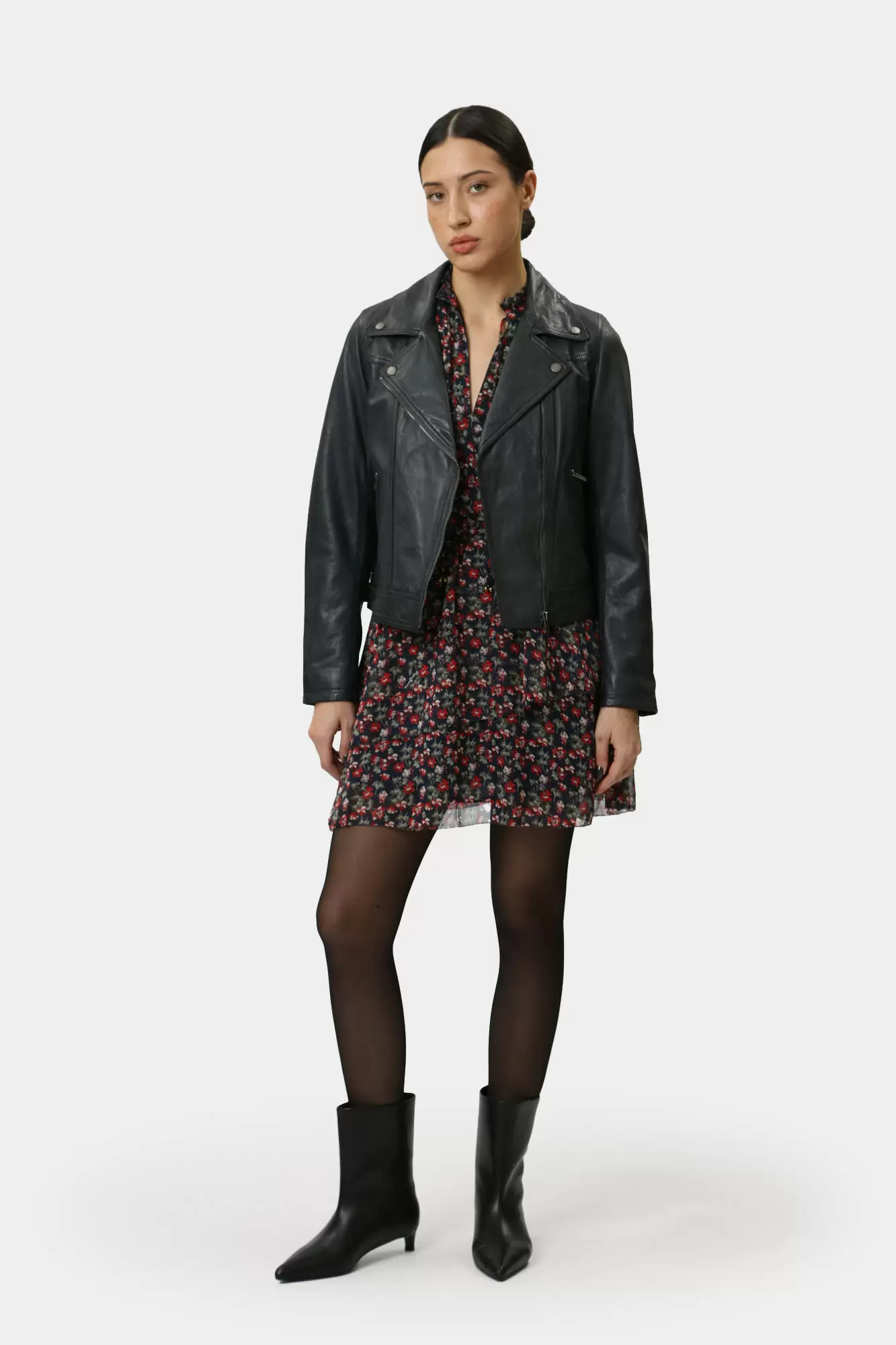 PL402428 куртка кожаная pepe jeans 