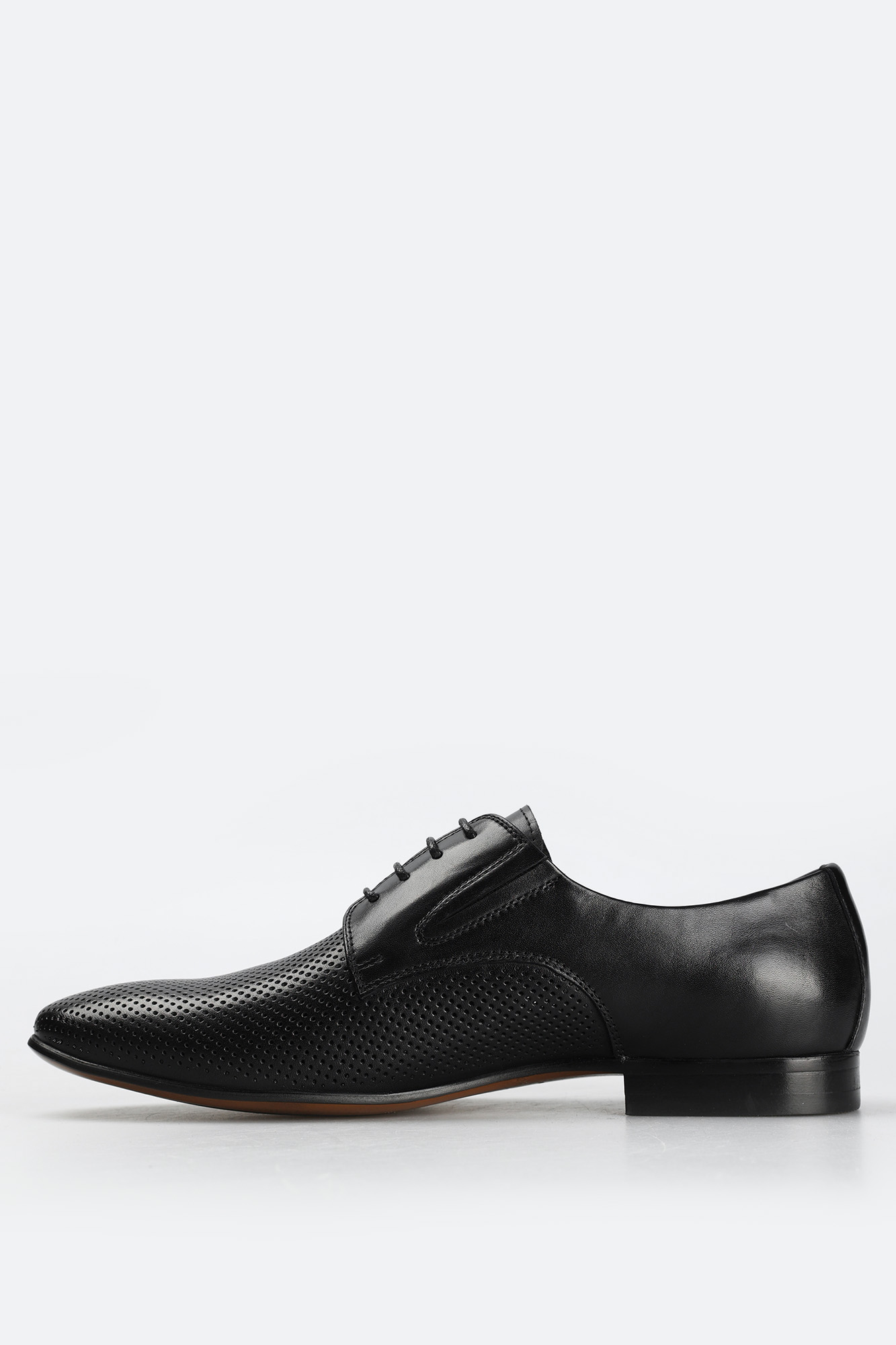 MC13249-MB/10 без подкладки Полуботинки муж кожа ч Туфли Marc Cony Черный