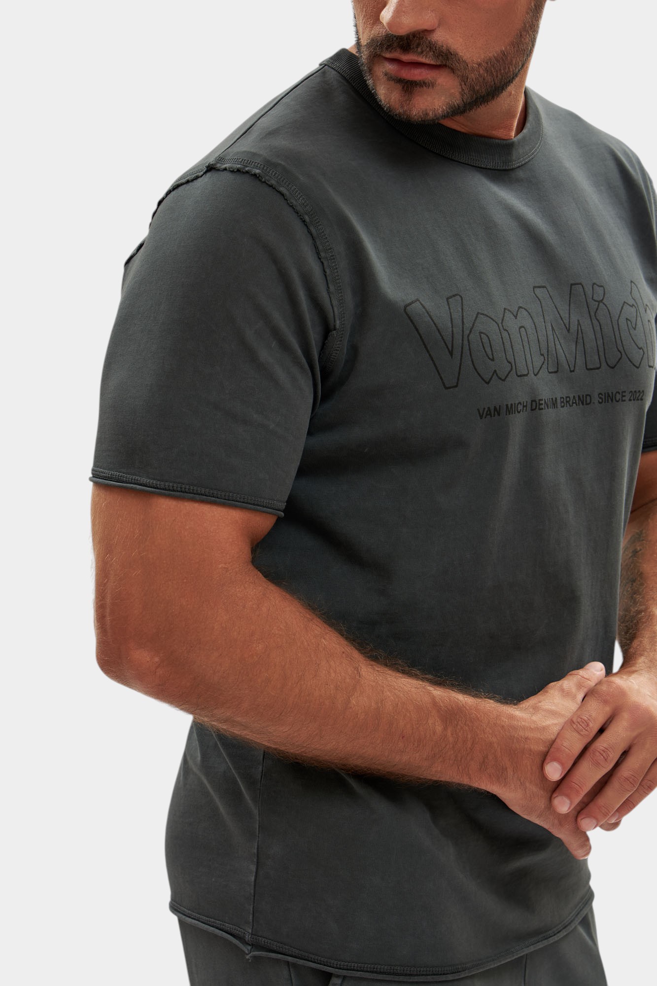 VM-ERK-22-576 Футболка Van Mich Черный