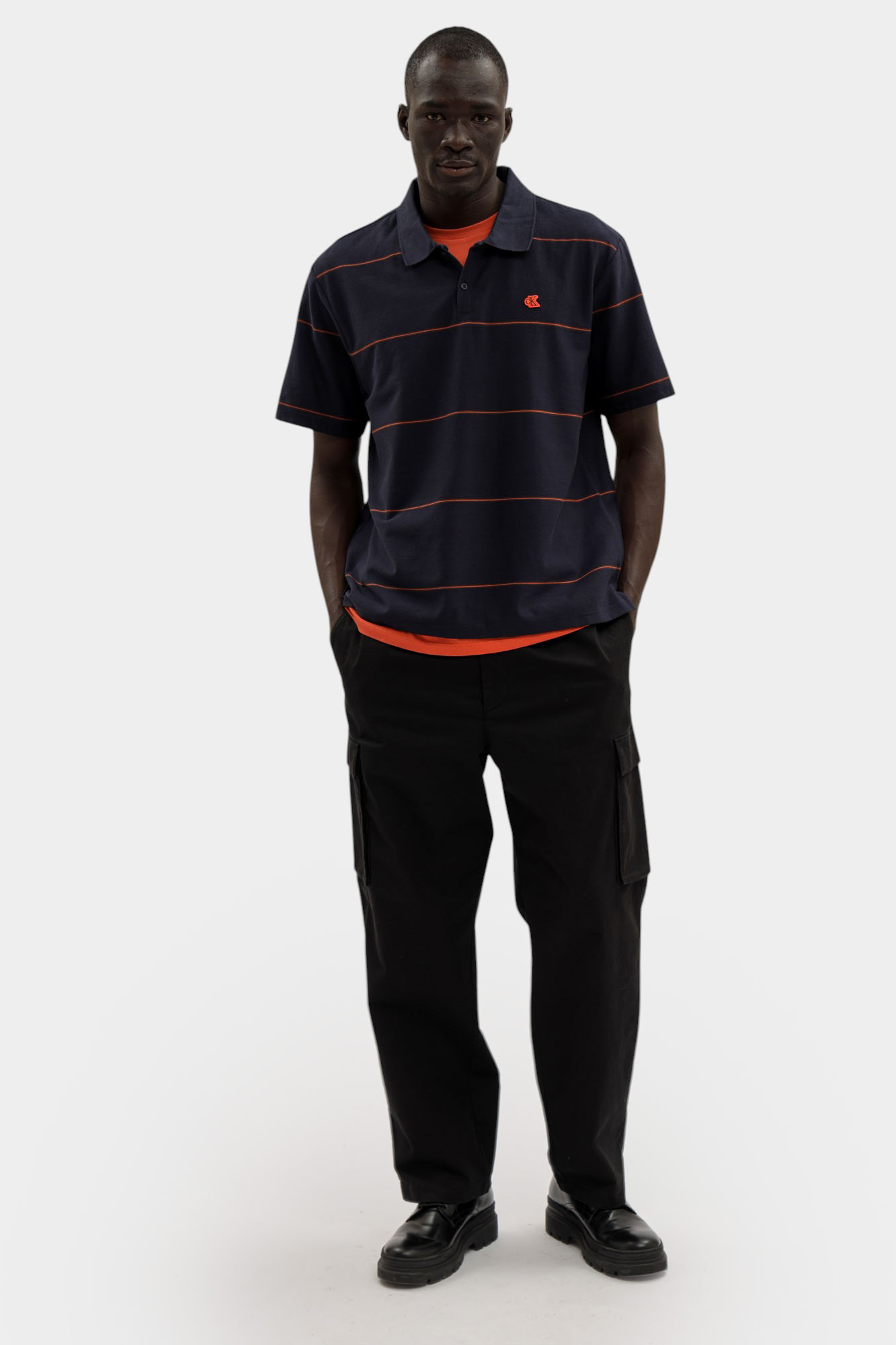 LV04RC269G Поло Calvin Klein Jeans Синий