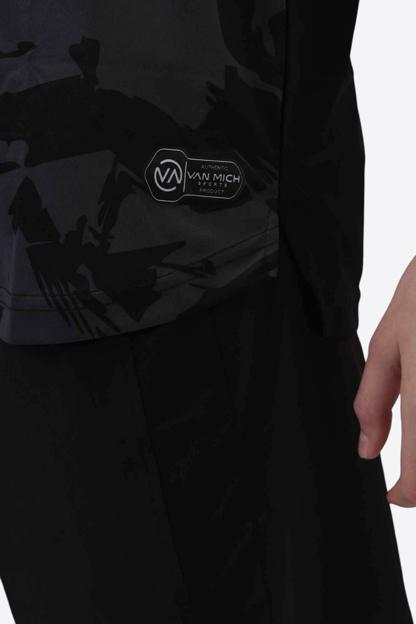 INDJ4299 Футболка игровая Van Mich Sports Черный