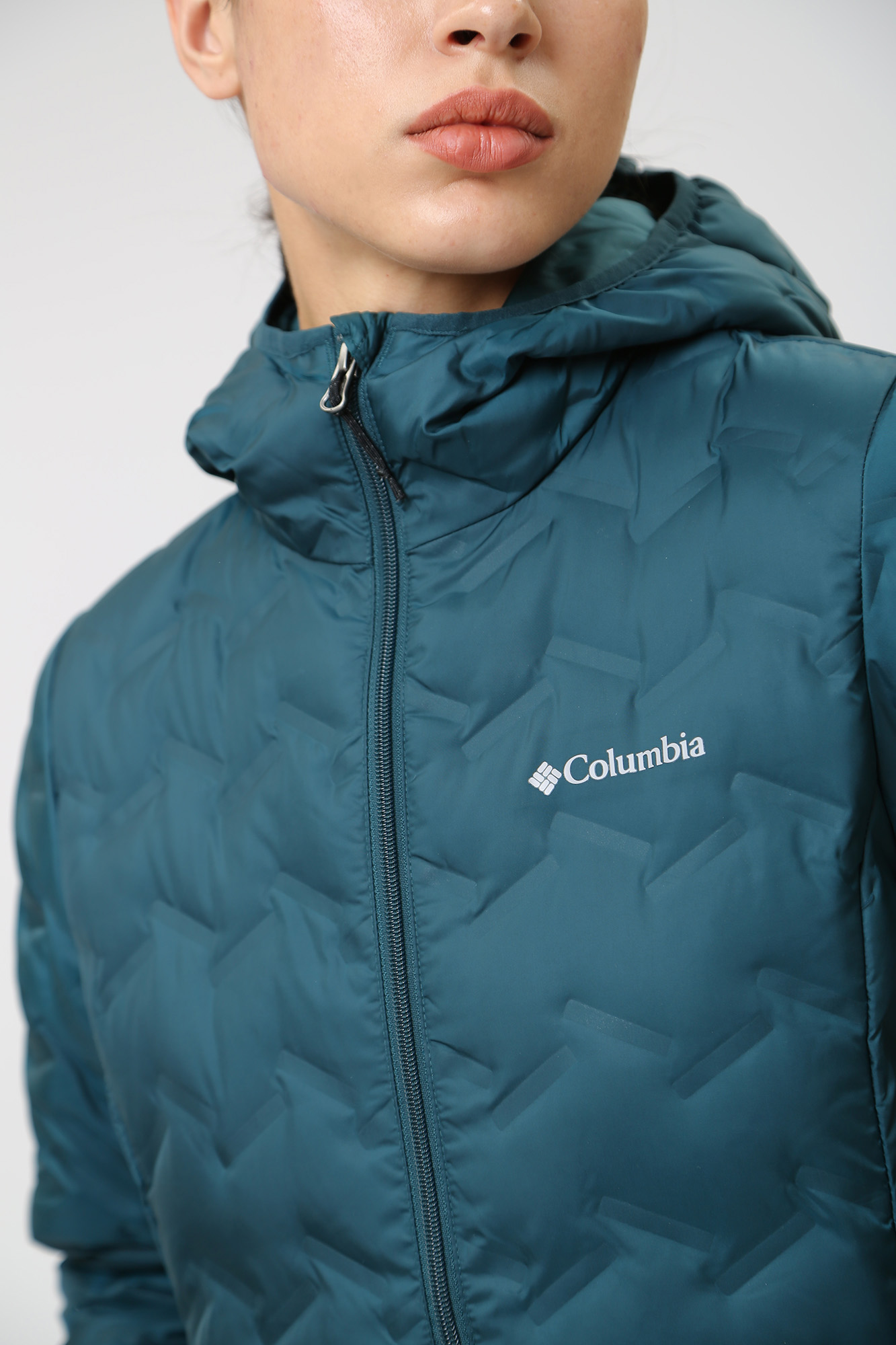 1875931 пуховик delta ridge™ down hooded jacket columbia 