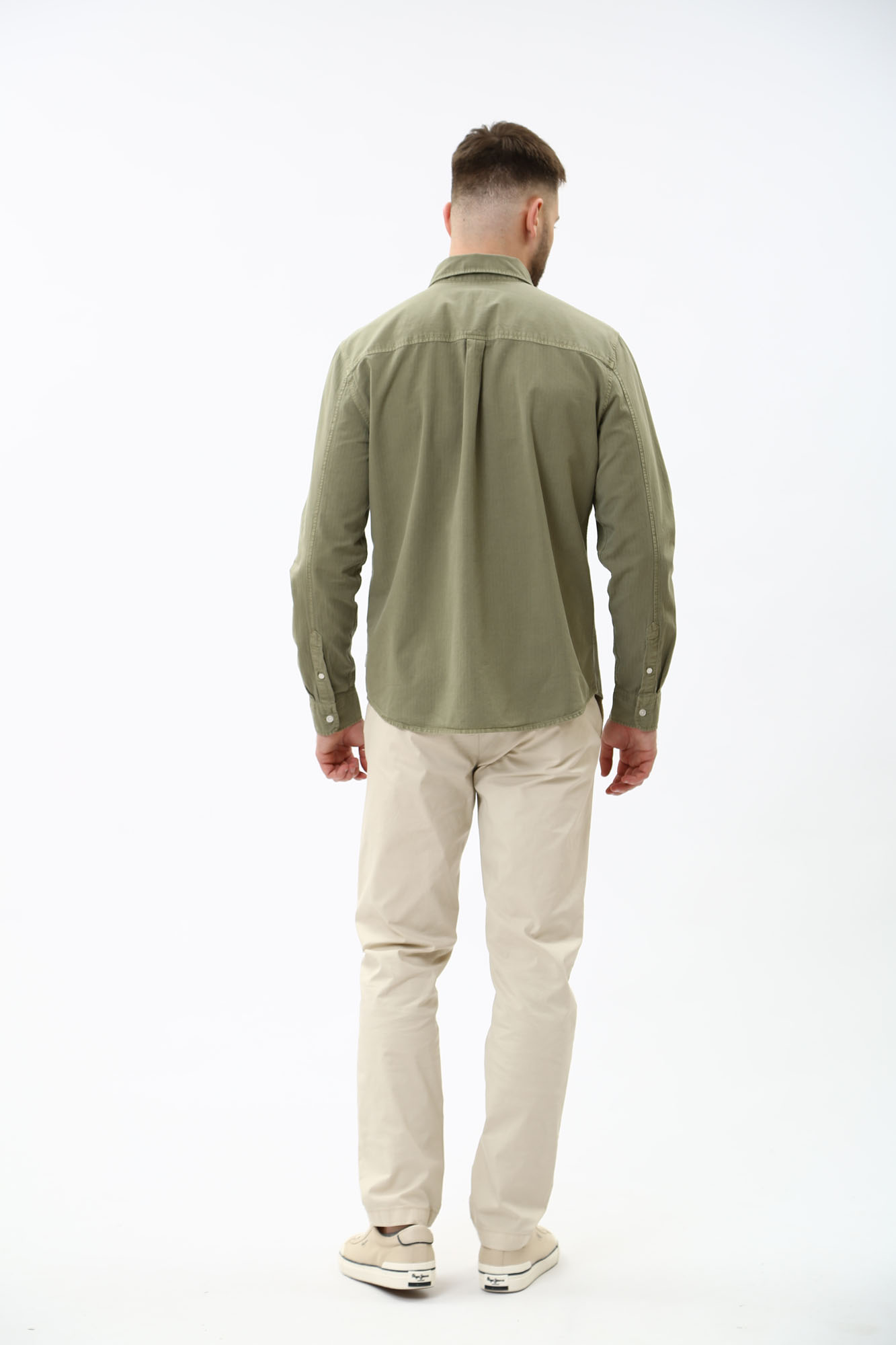 PM308274 Рубашка с длинным рукавом Pepe Jeans Хаки
