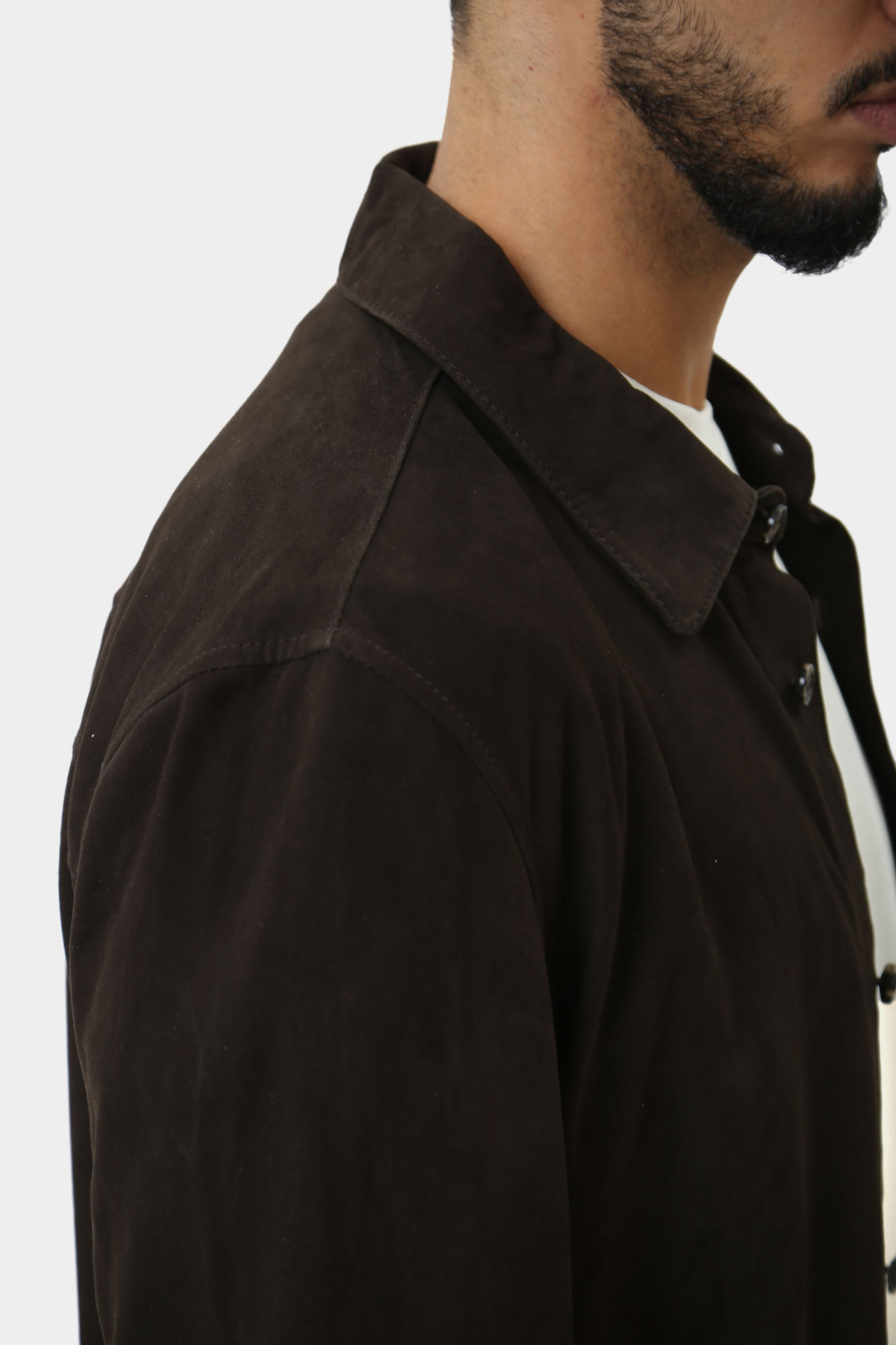 110109_80000620 Куртка кожаная Strellson Коричневый