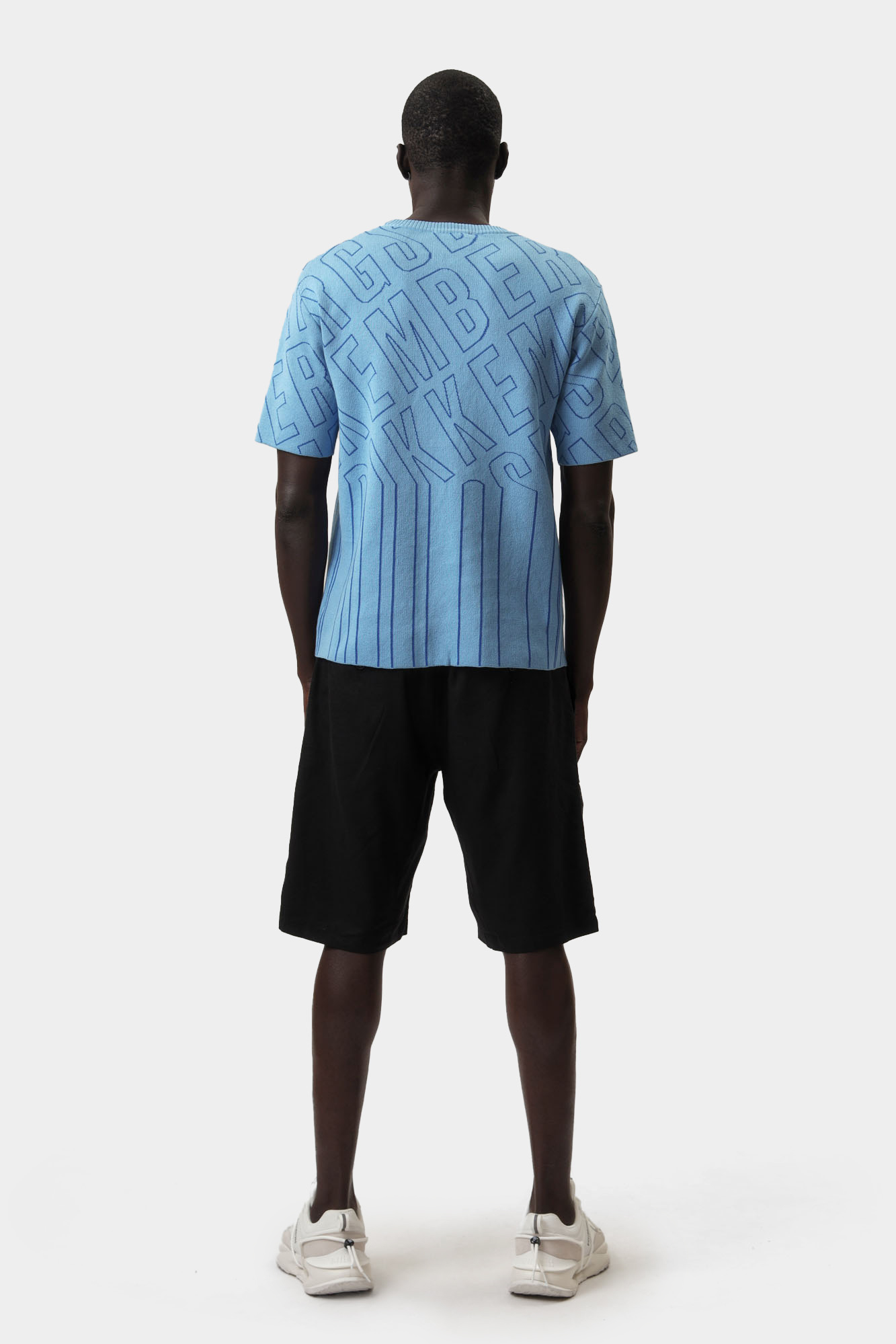 BMM0880 Футболка трикотажная Bikkembergs Голубой