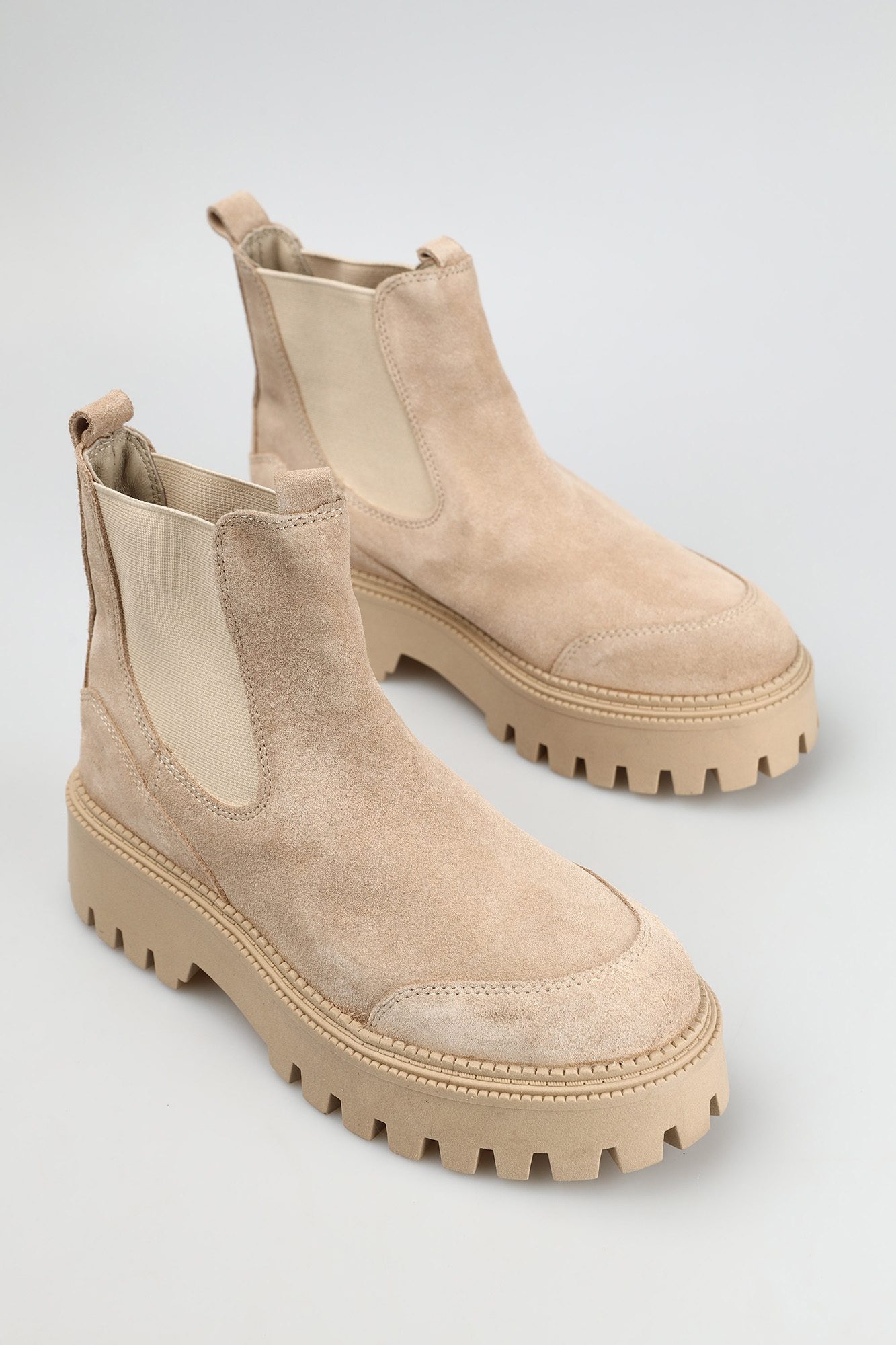 12-5166-3 Ботинки челси Marc Cony Бежевый