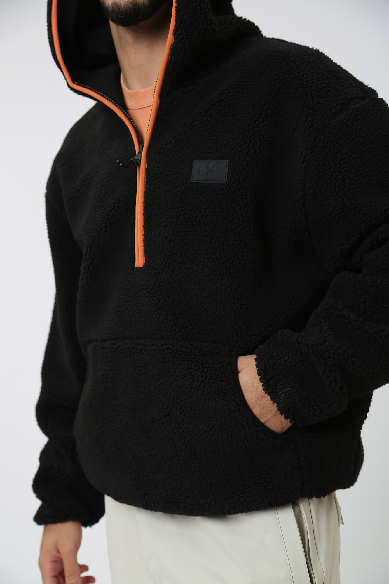 J30J324086 Худи Calvin Klein Jeans Черный