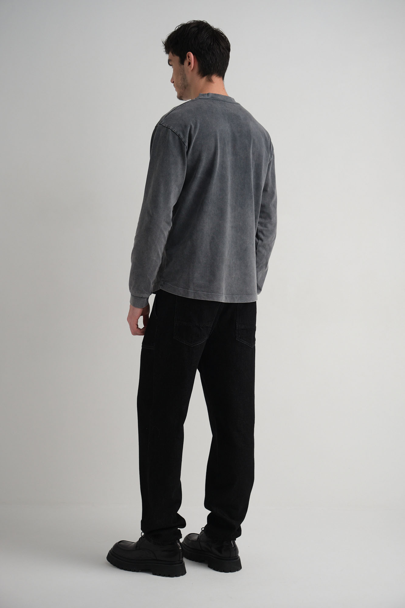 M-242-TU-22-6001 Лонгслив The Hills Серый