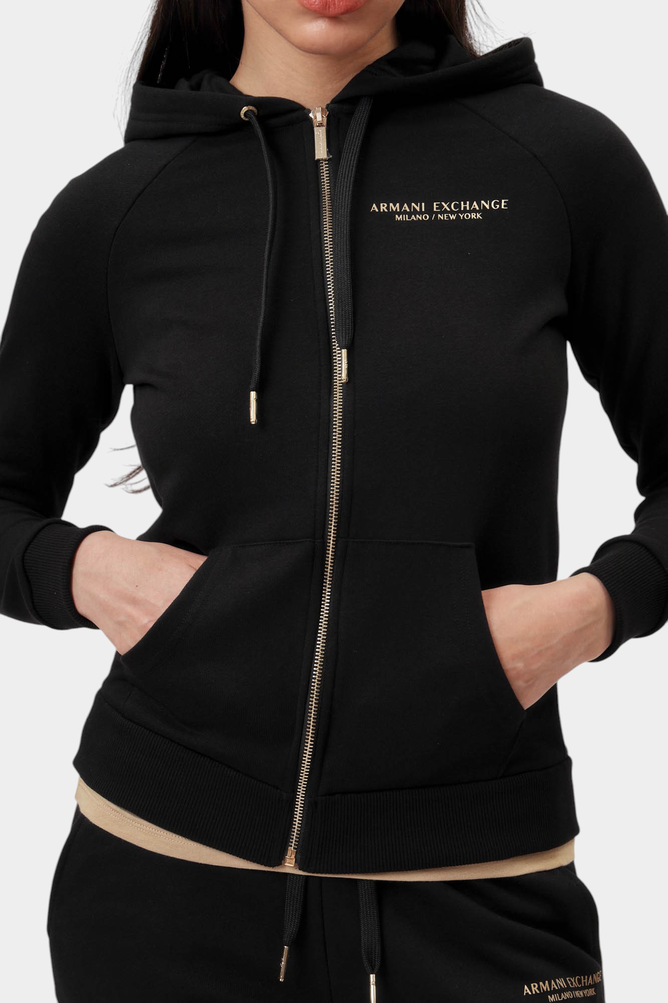 8NYM28_YJE5Z толстовка с/к armani exchange 