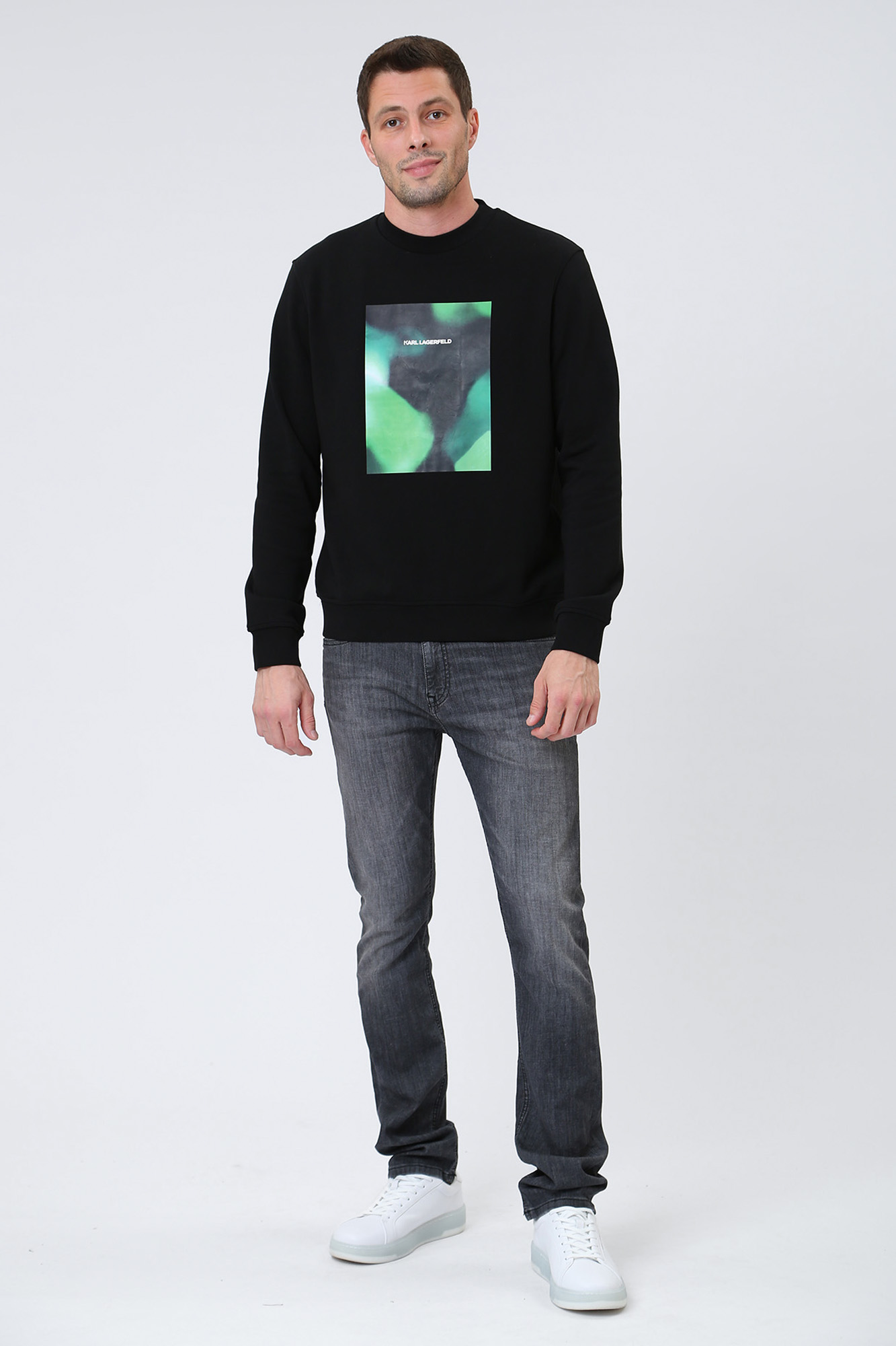 532900_705004 Свитшот Karl Lagerfeld Коричневый