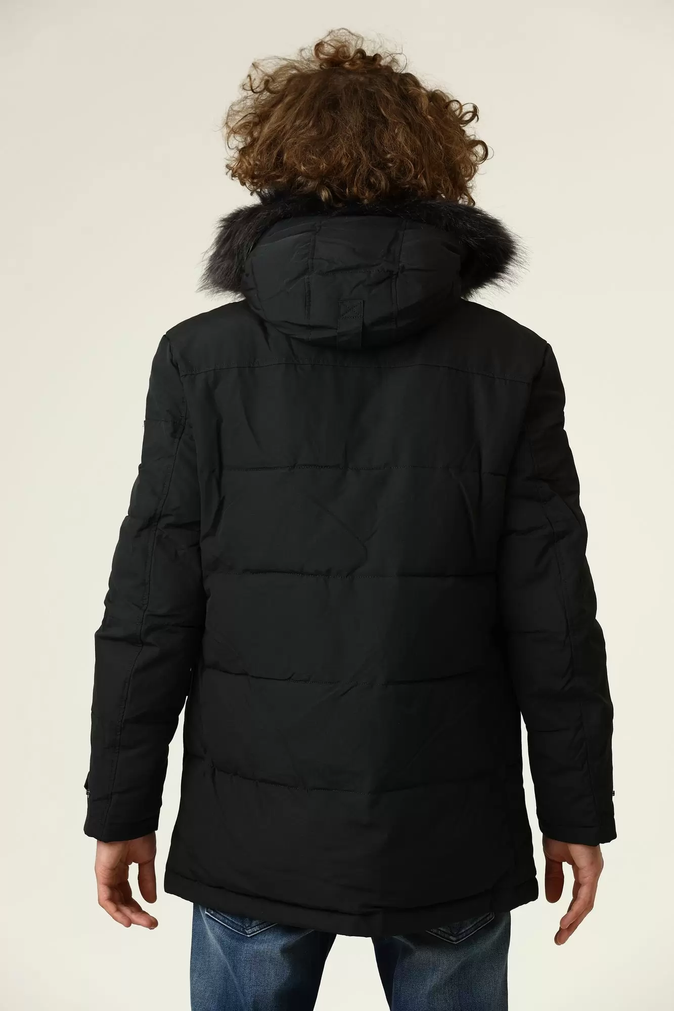 J30J305565_ Парка утепленная Calvin Klein Jeans Черный