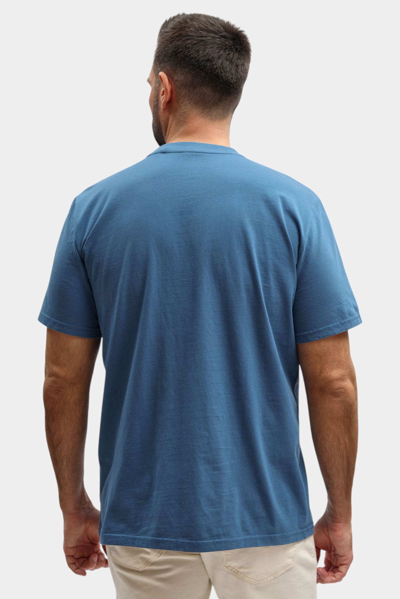 1017392 Футболка Mustang Синий