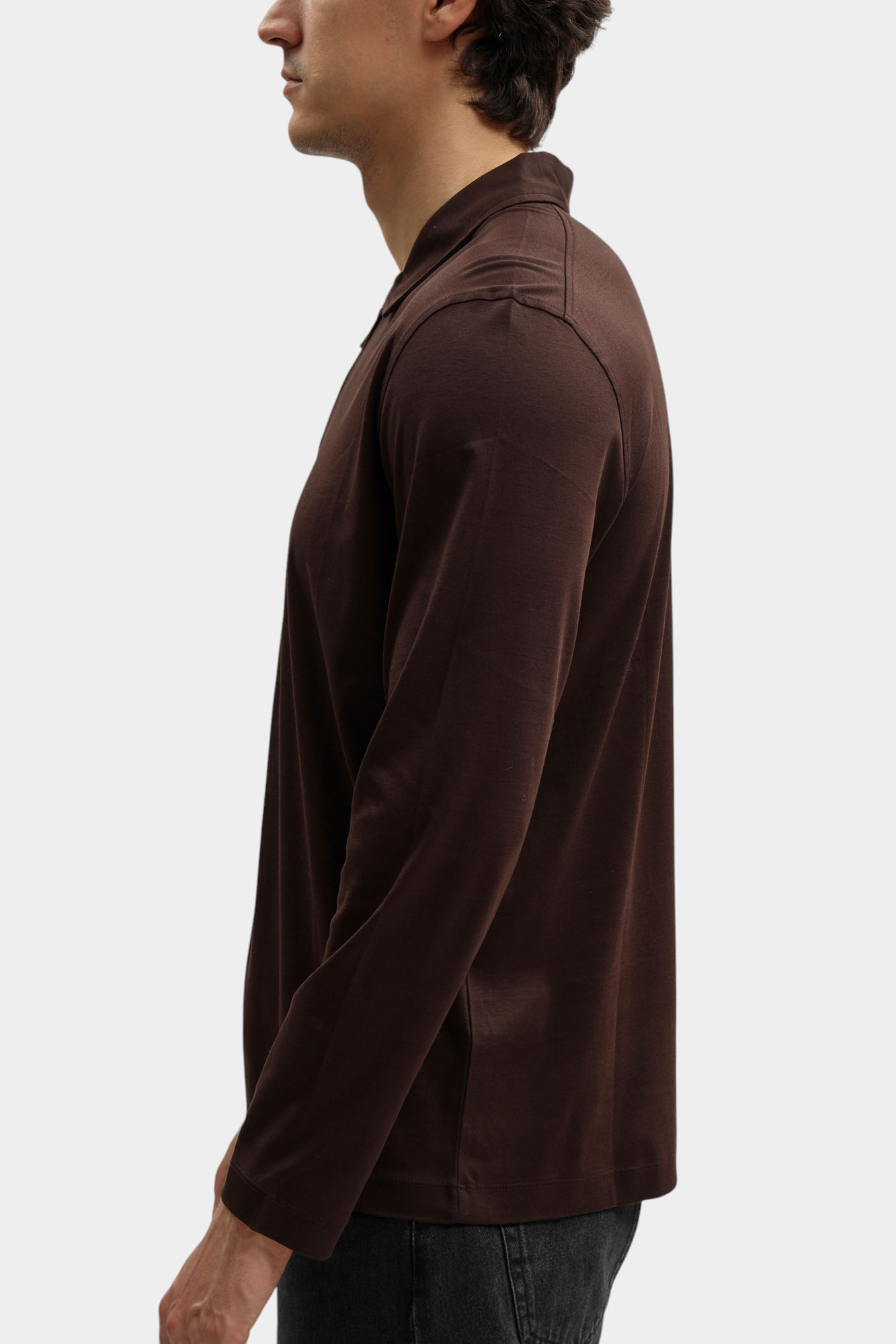 30048033_10017506 Поло Strellson Коричневый