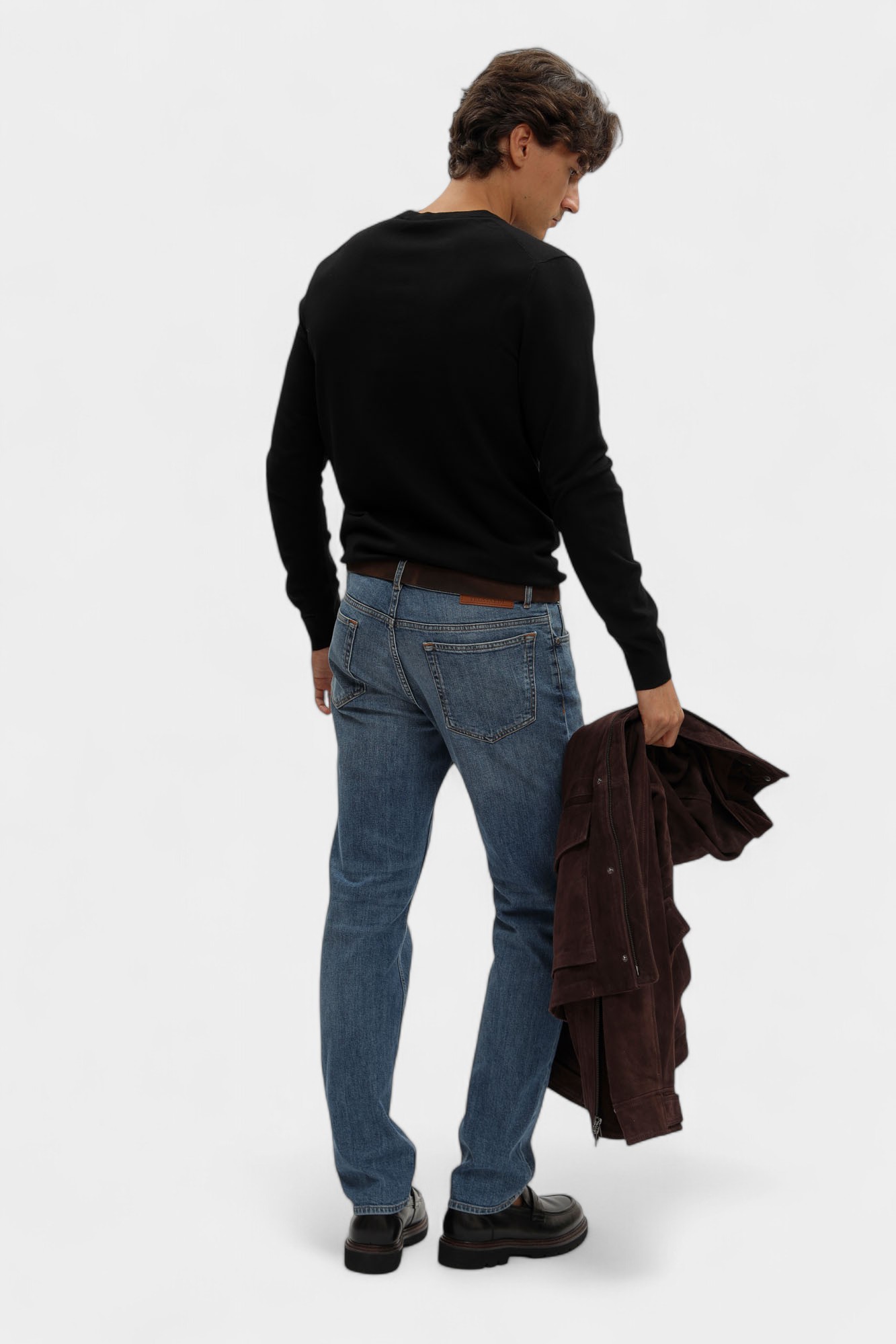 M0168000018N-MK601K01-48SM Джемпер Trussardi Черный