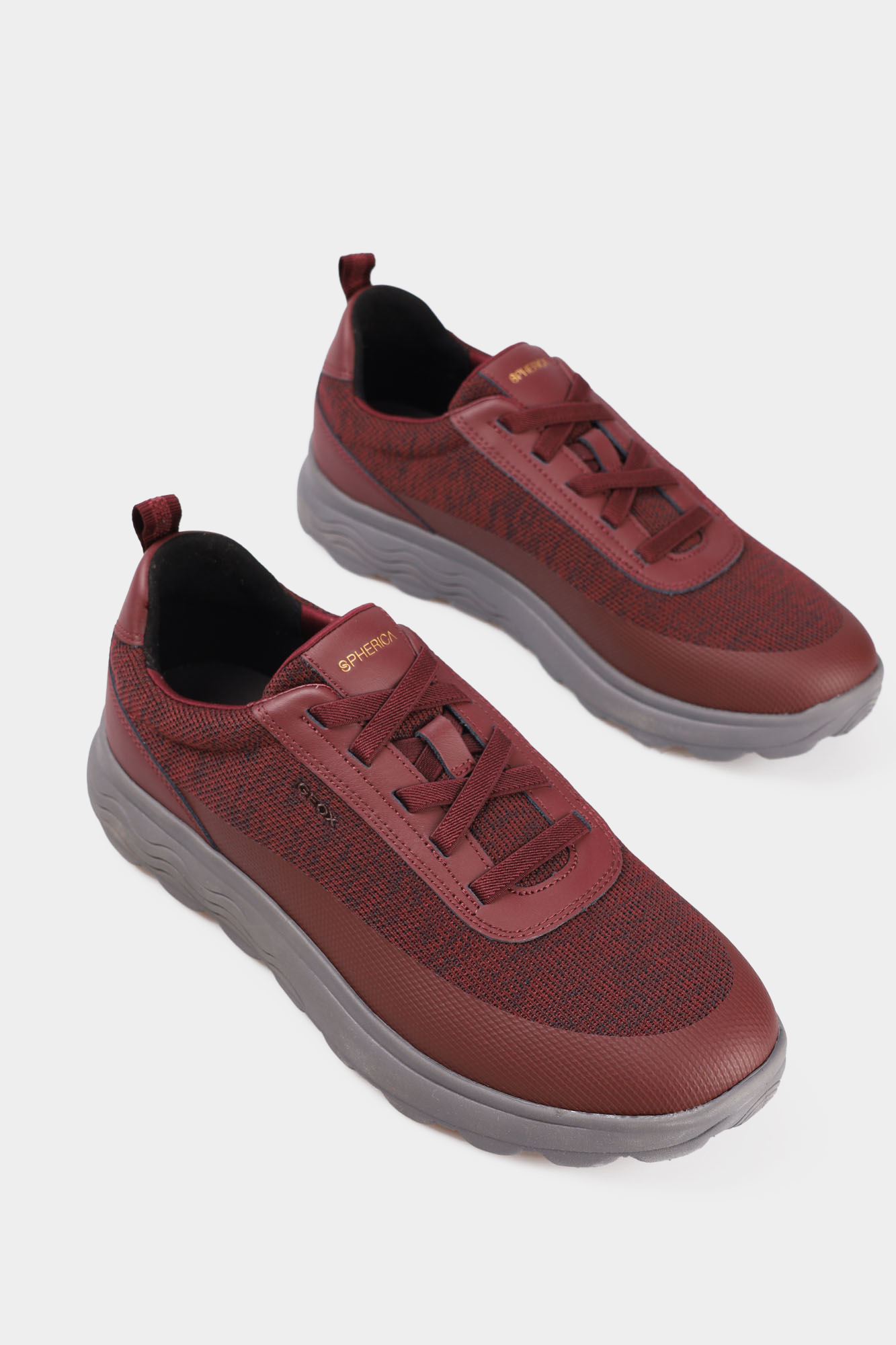 U46BYA09T9B Кроссовки Geox Бордовый