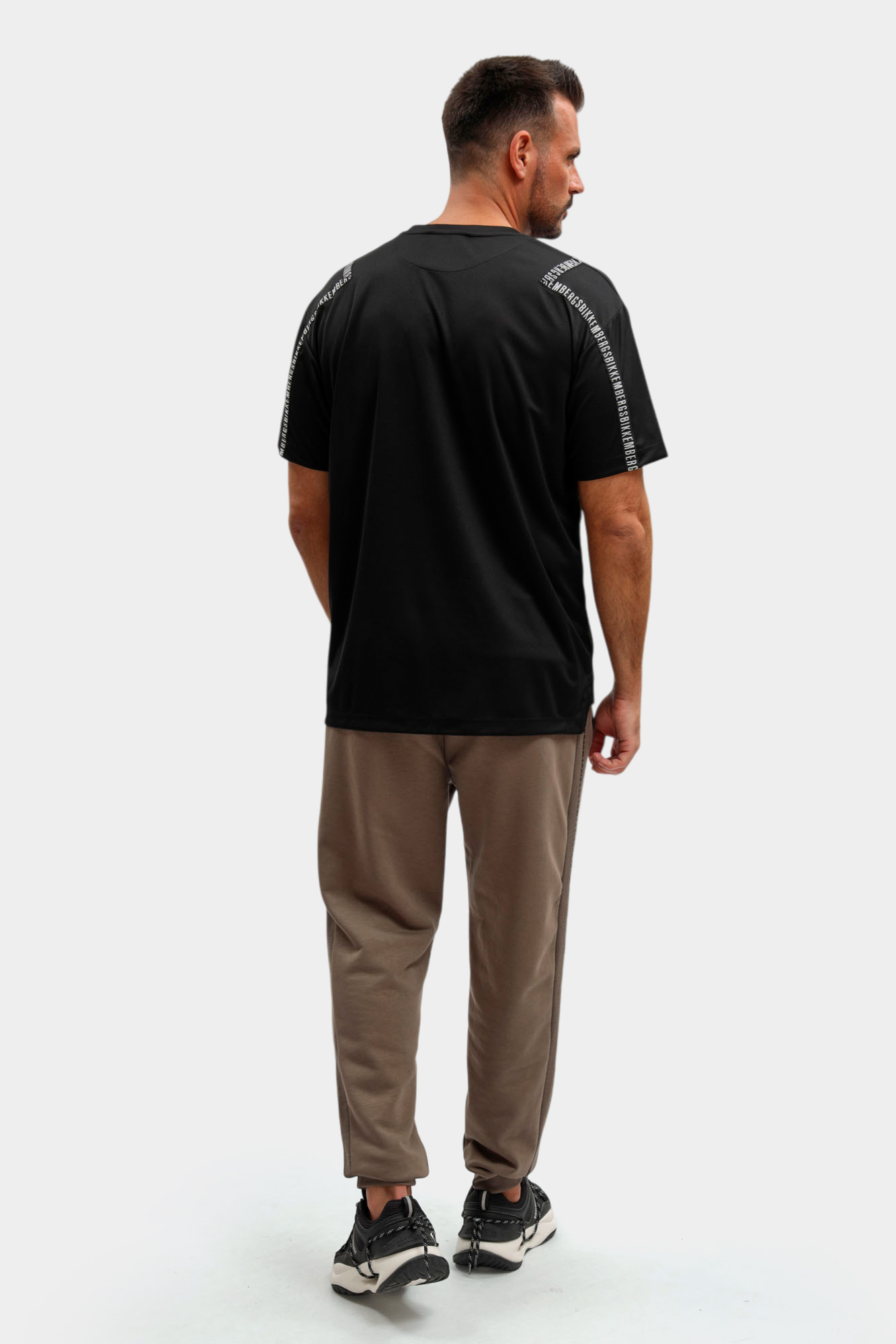 BMT1561 Футболка Bikkembergs Черный