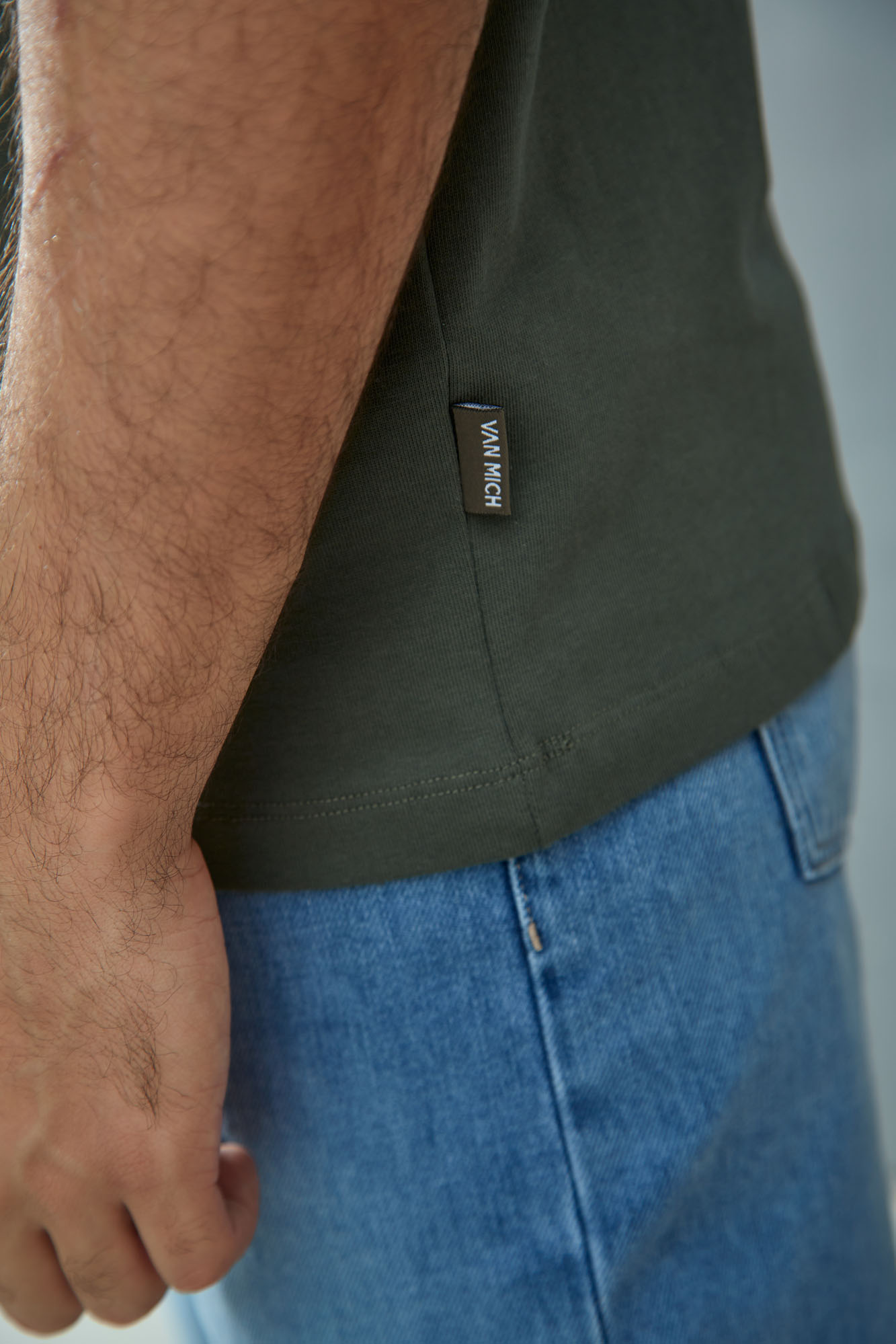 VM-ERK-22-050 Футболка Van Mich Зеленый