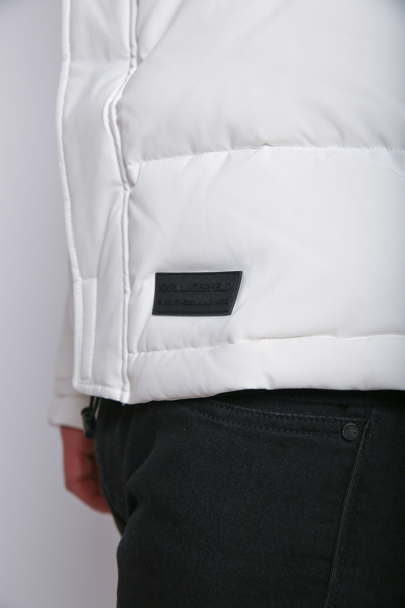 512511_505014 Куртка пуховая Karl Lagerfeld Белый