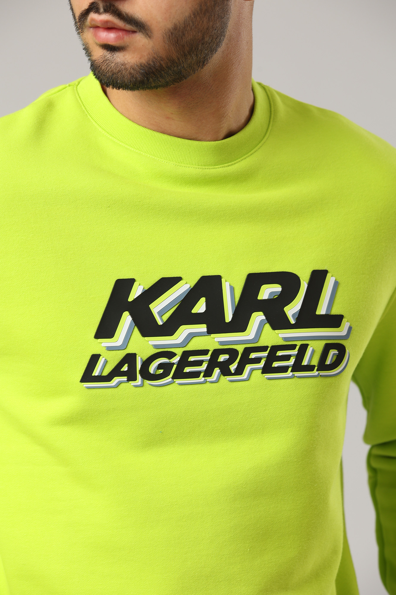 523910_705080 Свитшот Karl Lagerfeld Салатовый