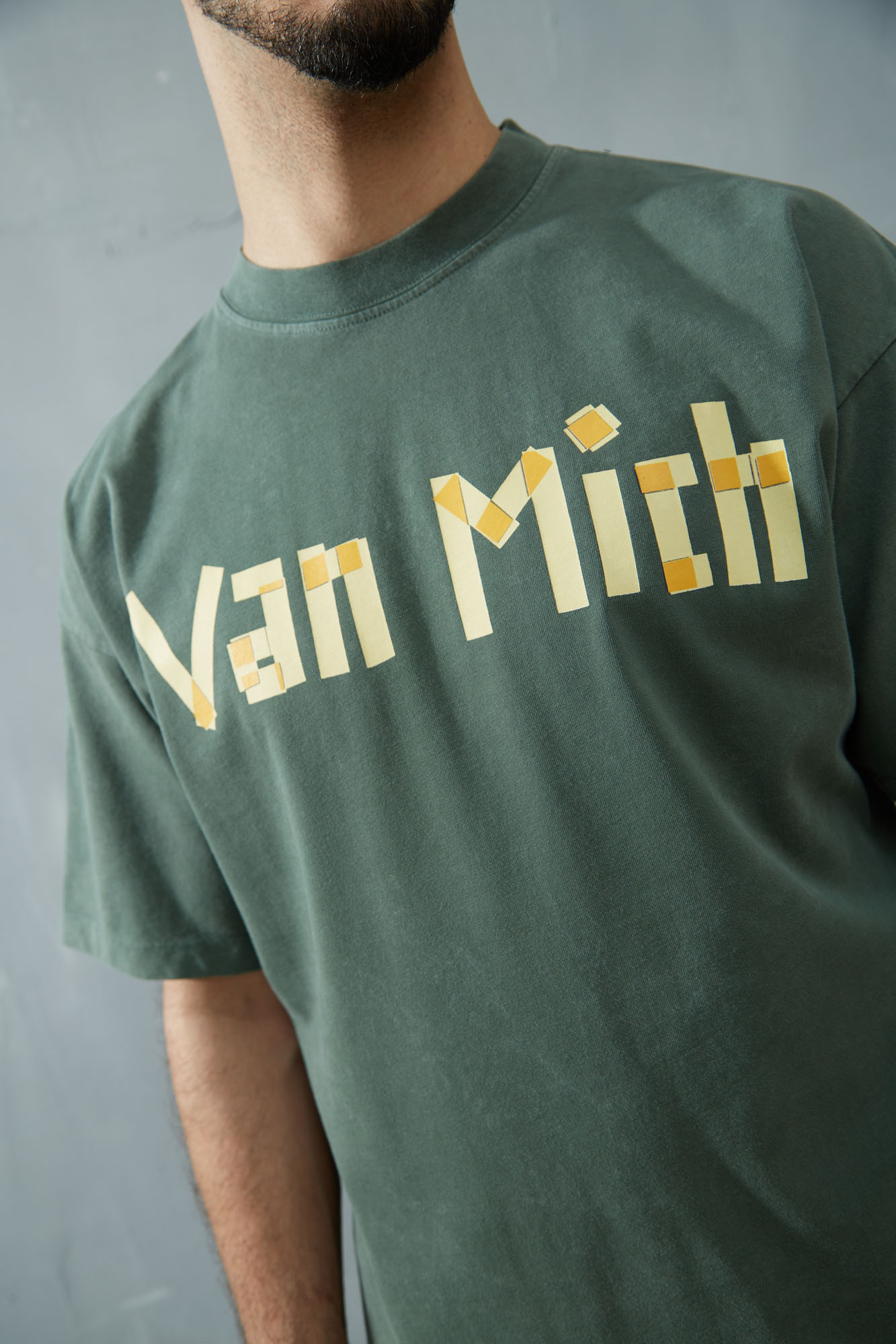 VM-ERK-22-067 Футболка Van Mich Зеленый