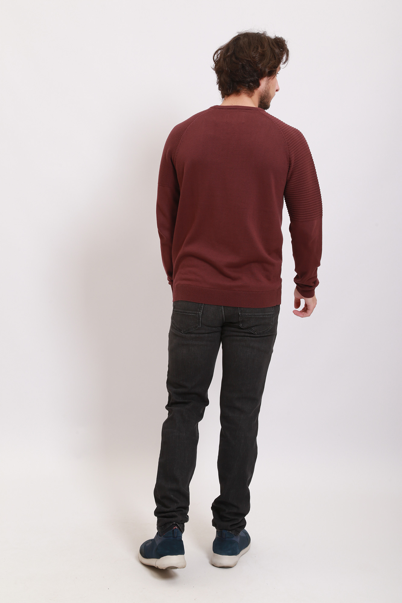 12192259 Джемпер Jack & Jones Бордовый