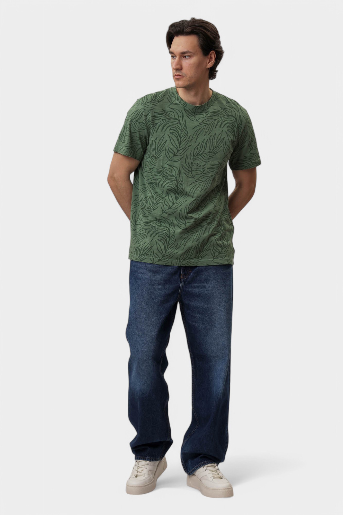 1016285 Футболка Mustang Зеленый