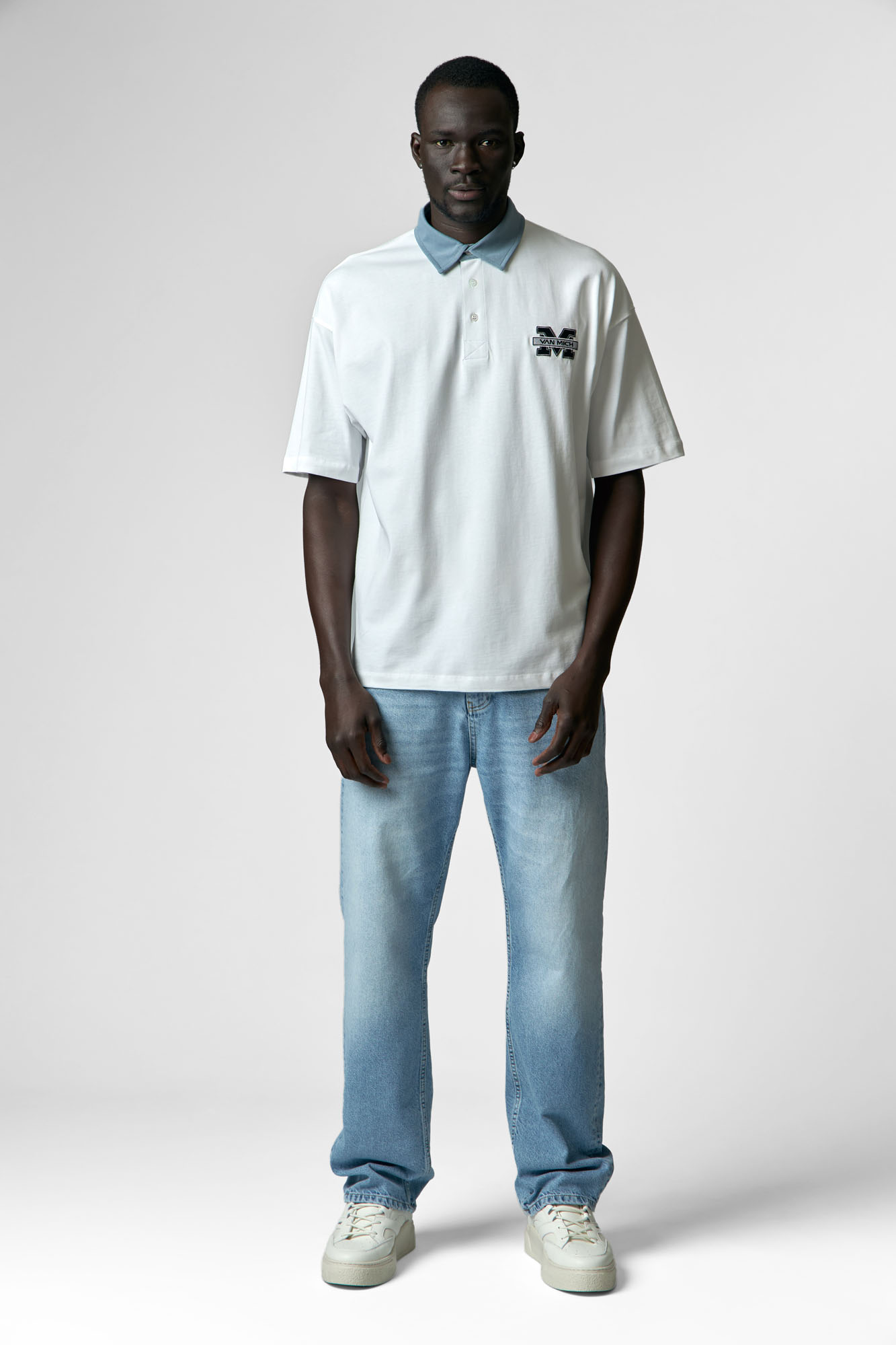 VM-ERK-22-402 Поло Van Mich Белый