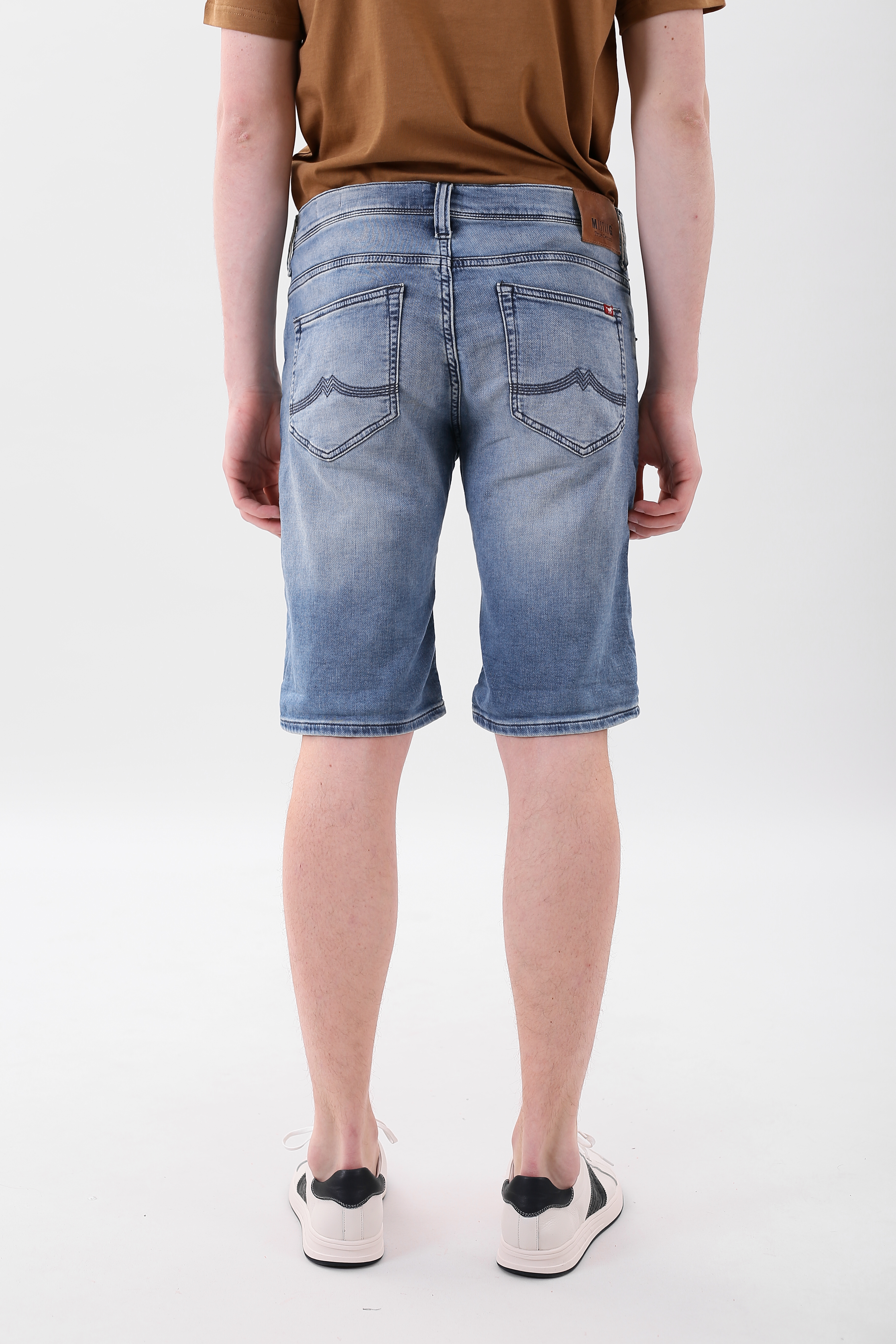 1012672 Шорты джинсовые Mustang Голубой