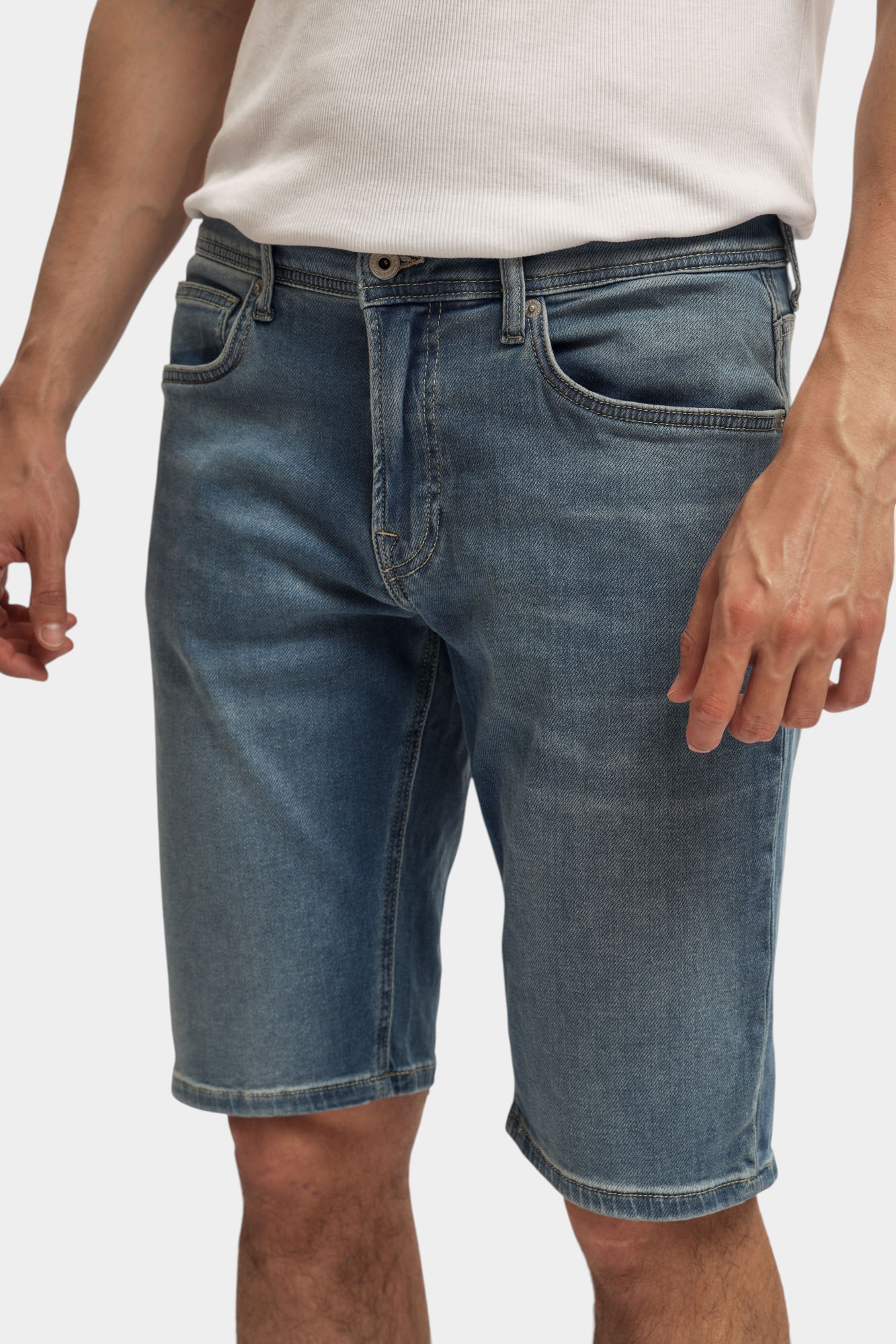 PM801075HV1 Шорты джинсовые Pepe Jeans Синий