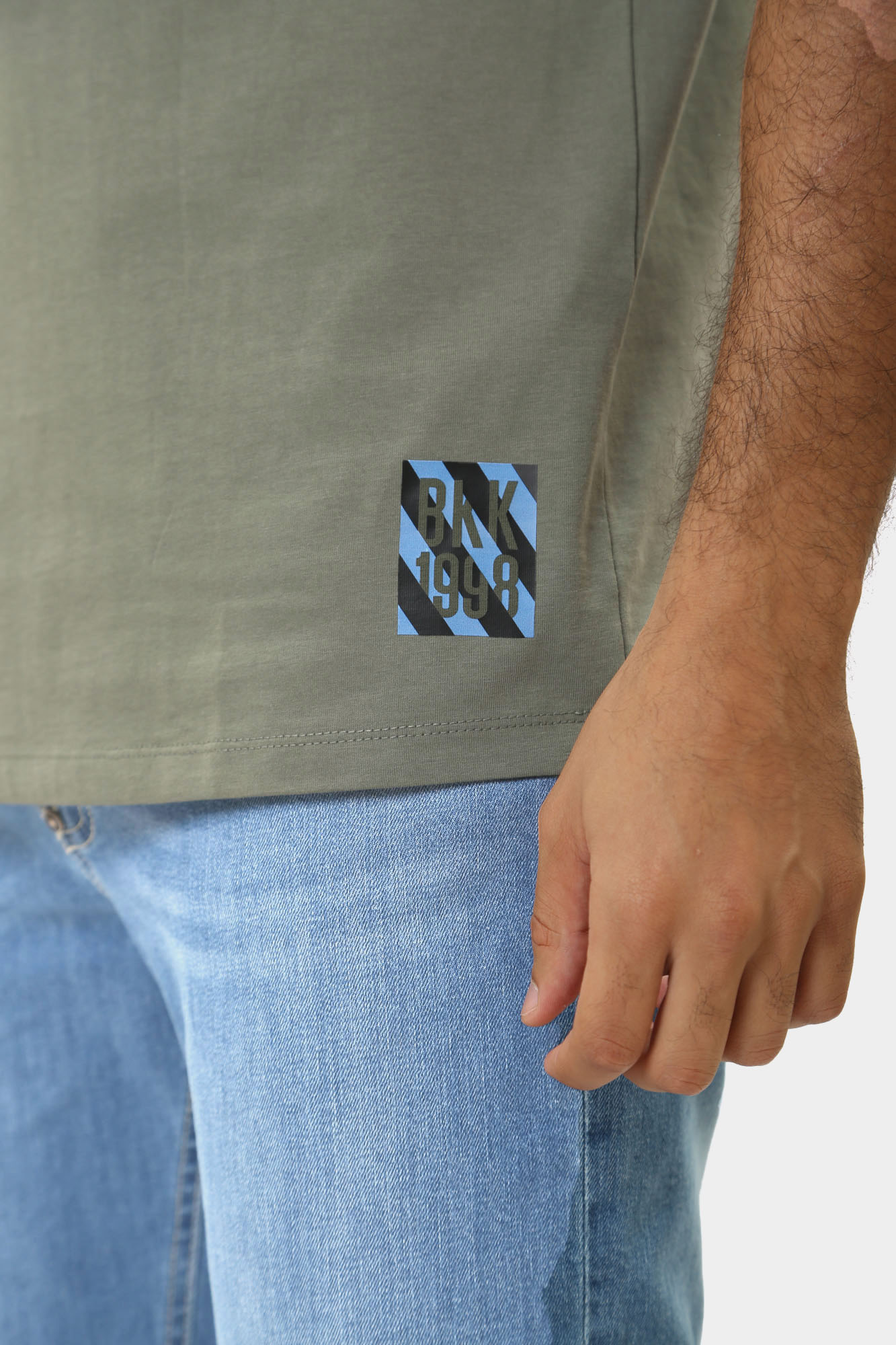 PBMT0258 Футболка Bikkembergs Серый