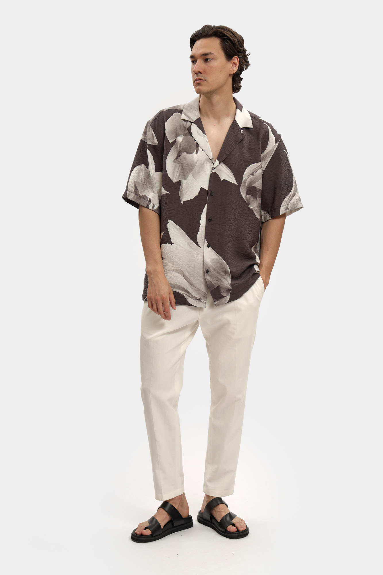 30045743_10019471 Рубашка Strellson Серый