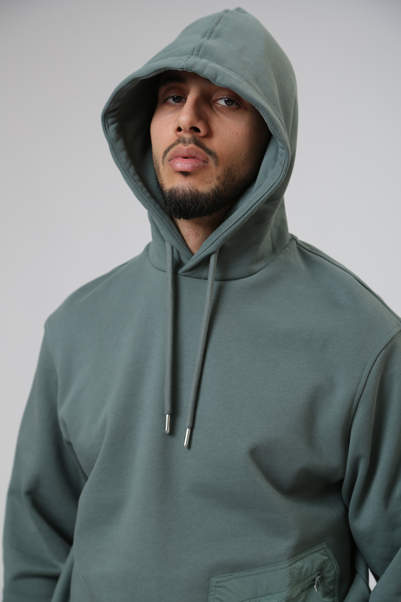 3DZMLL_ZJ4XZ Худи Armani Exchange Зеленый